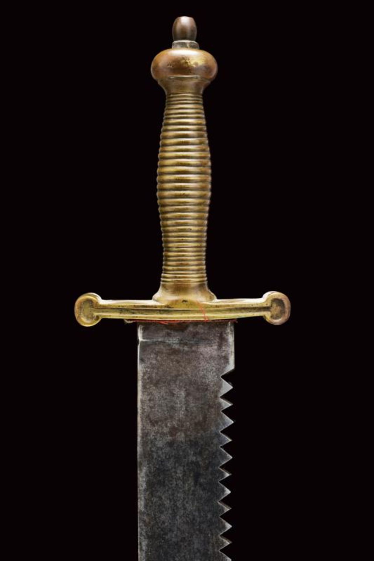 A rare 1833 model pioneer's sawback short sword - Bild 4 aus 7