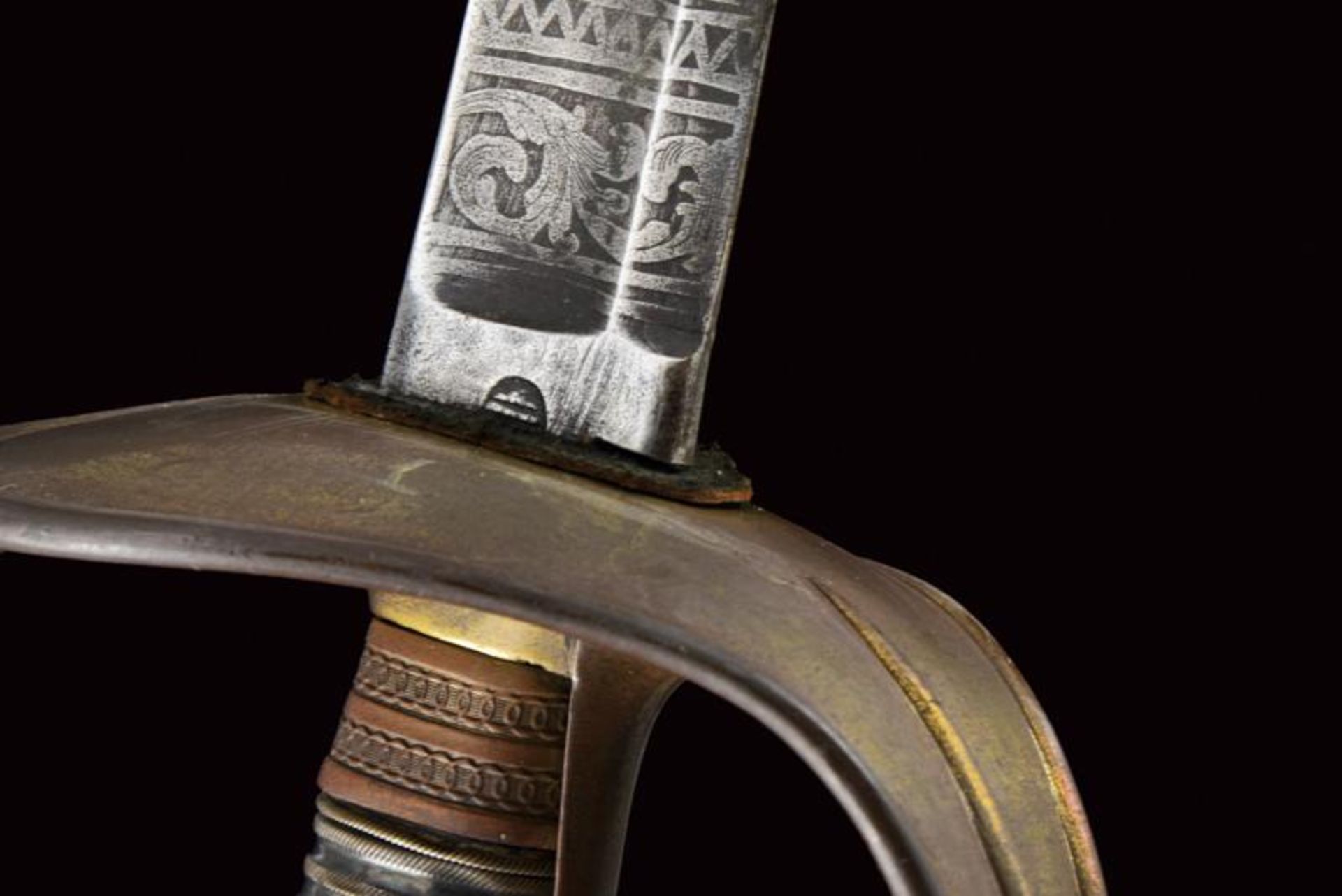 An 1833 model 'Albertina' sword with beautiful blade - Bild 4 aus 8