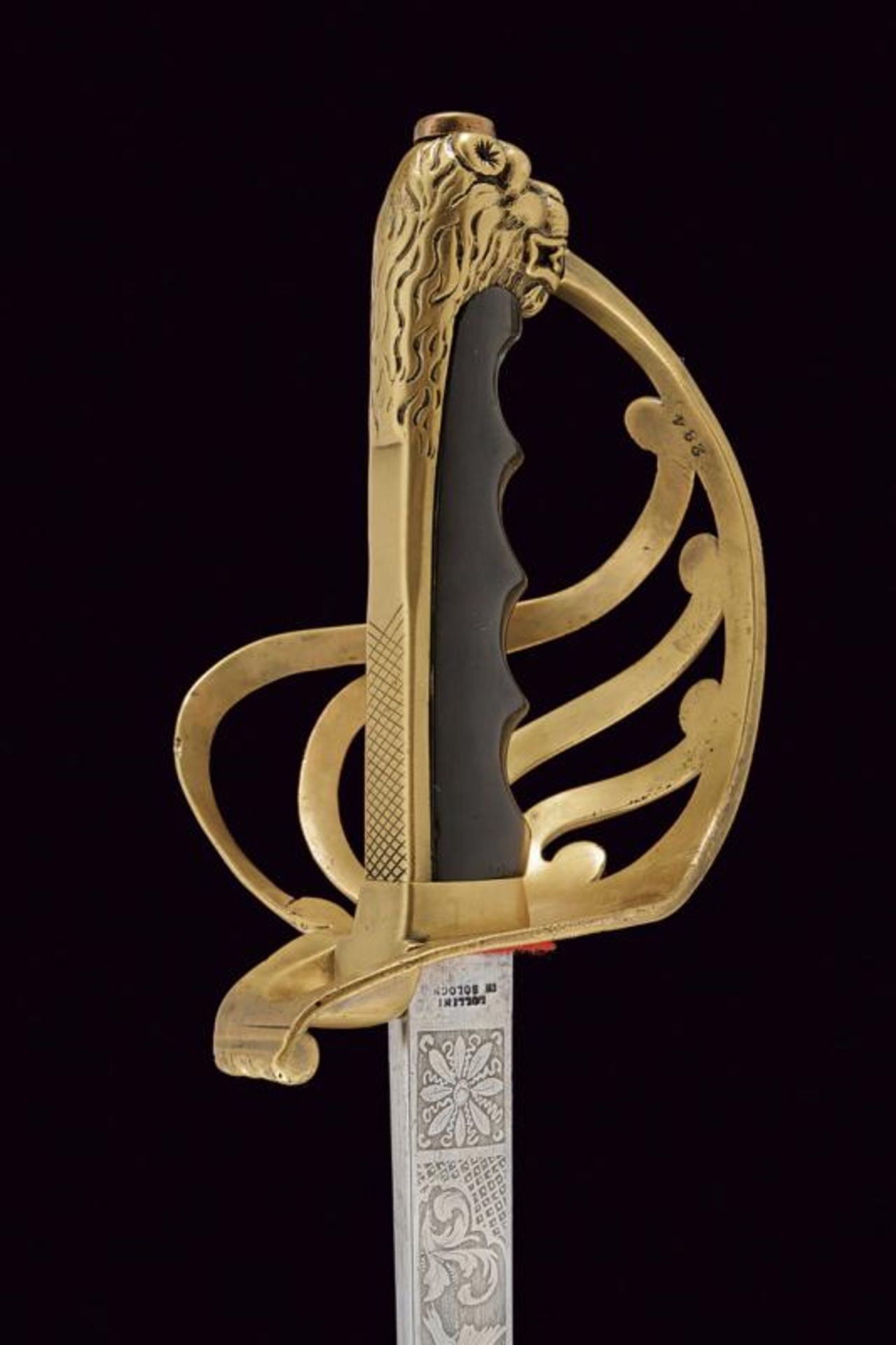 A 'Bersagliere' officer's sabre with non-regulation Unification period blade - Image 4 of 6