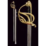 A 'Bersagliere' officer's sabre with non-regulation Unification period blade