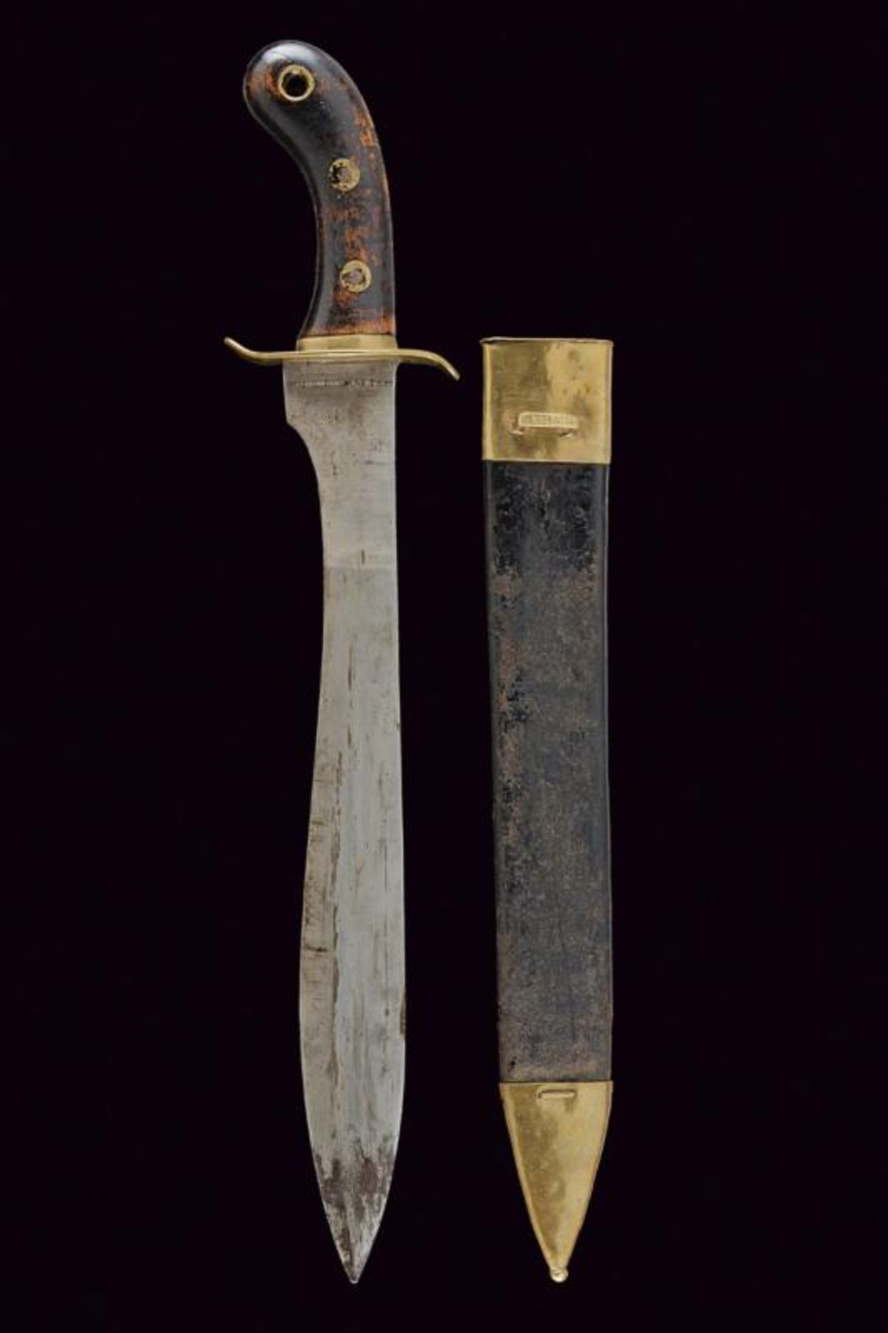 An 1848 model short sword