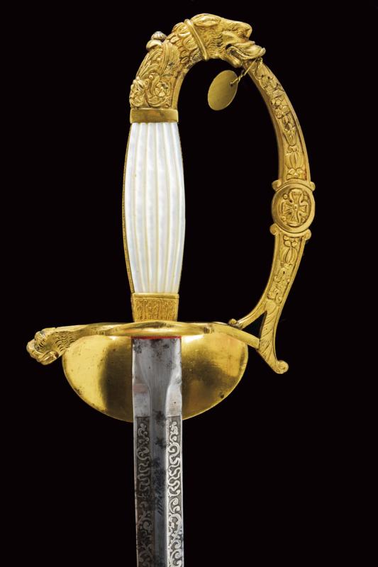 A navy senior officer's sword - Image 5 of 8