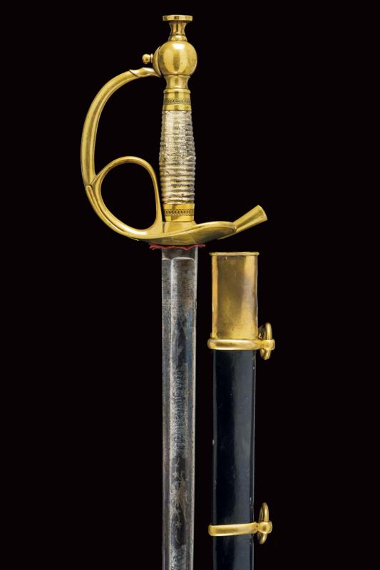An 1833 model 'Albertina' officer's sword - Image 4 of 5