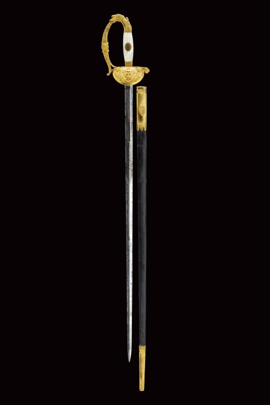 A navy senior officer's sword - Image 8 of 8