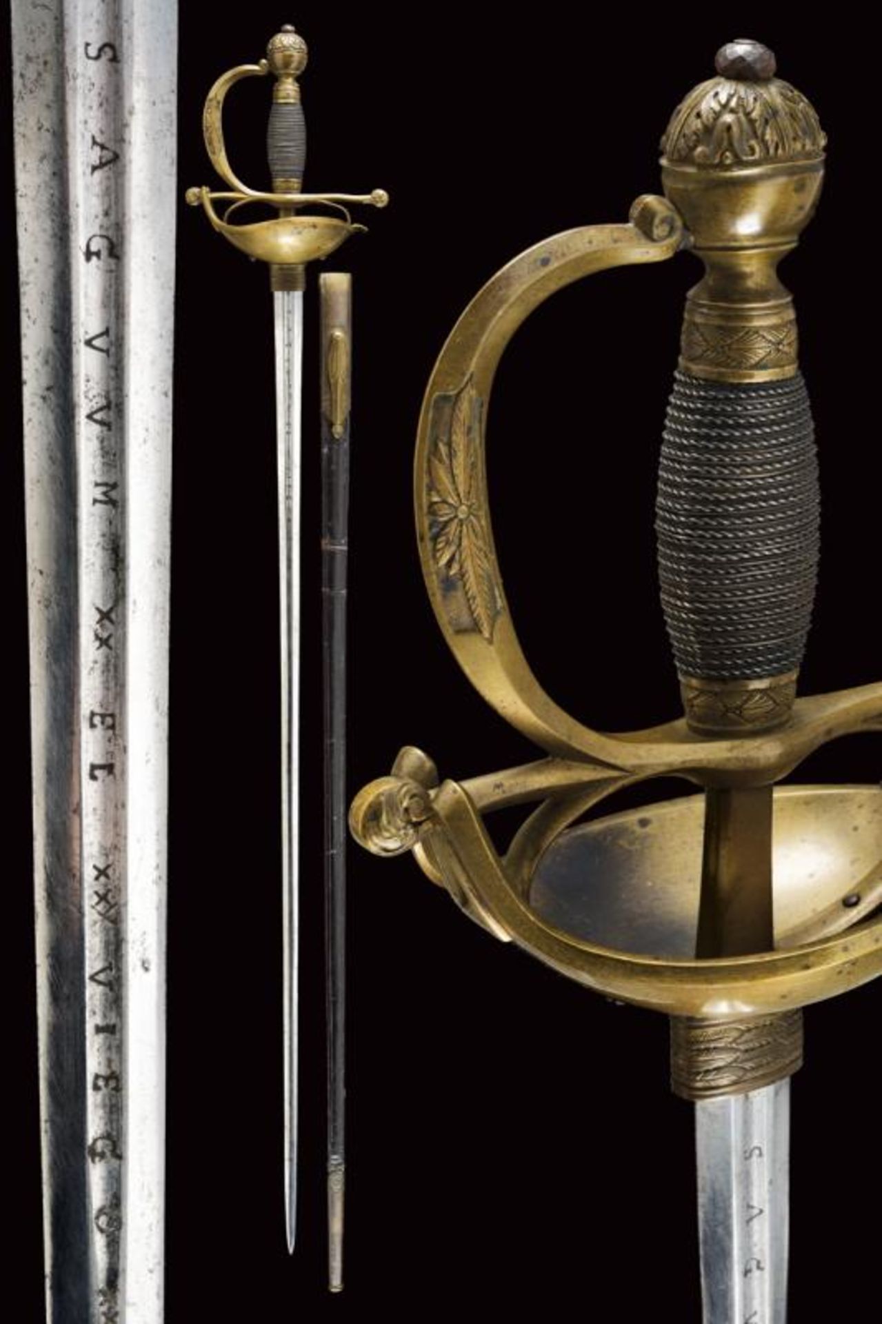 A rare officer's smallsword