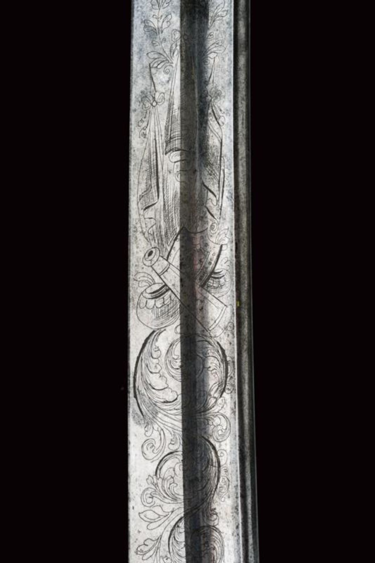 A huge blade of the 1855 model type officer's sabre - Bild 4 aus 7