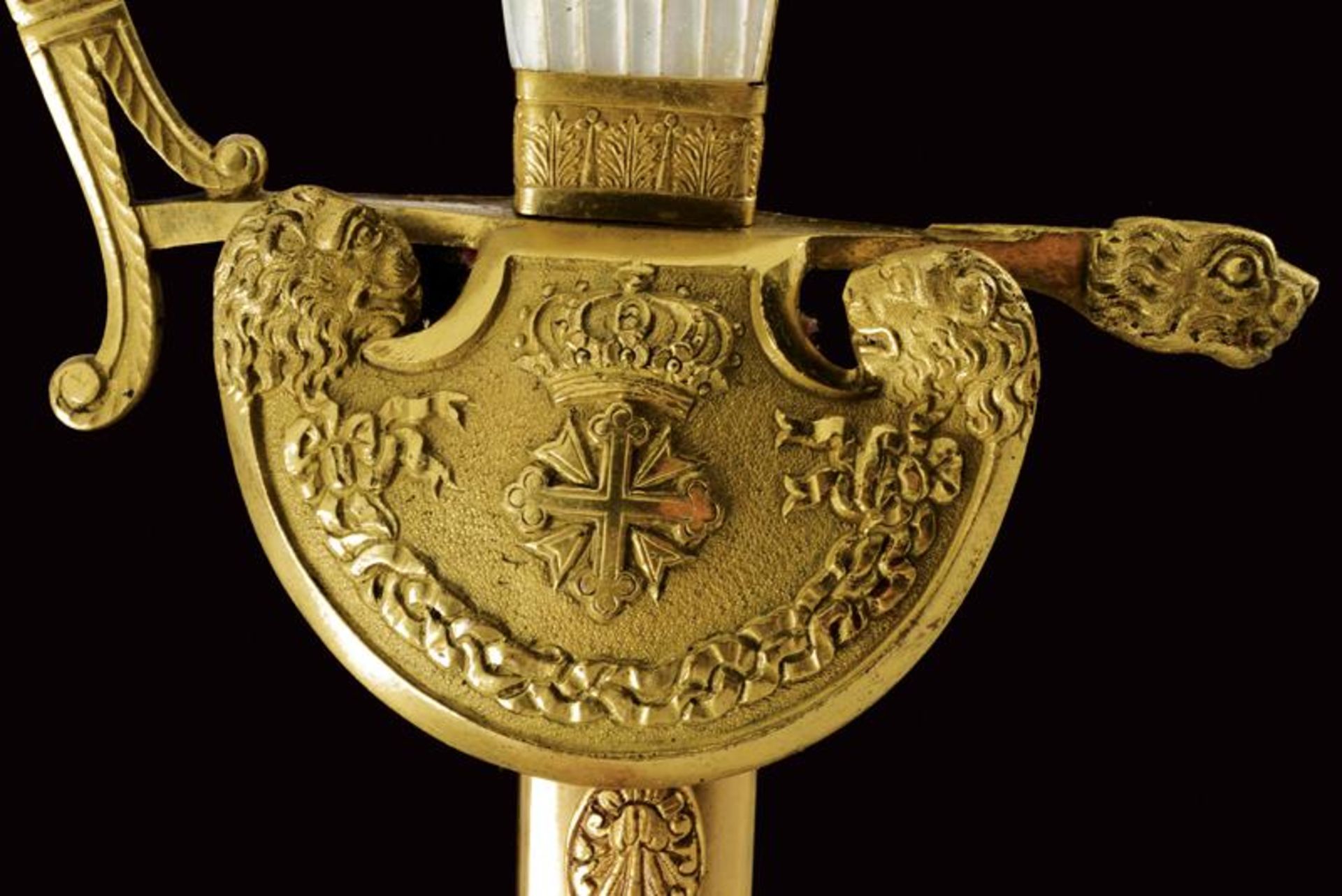 A rare small sword for the high uniform of the Order of Saints Maurice and Lazarus - Bild 5 aus 8