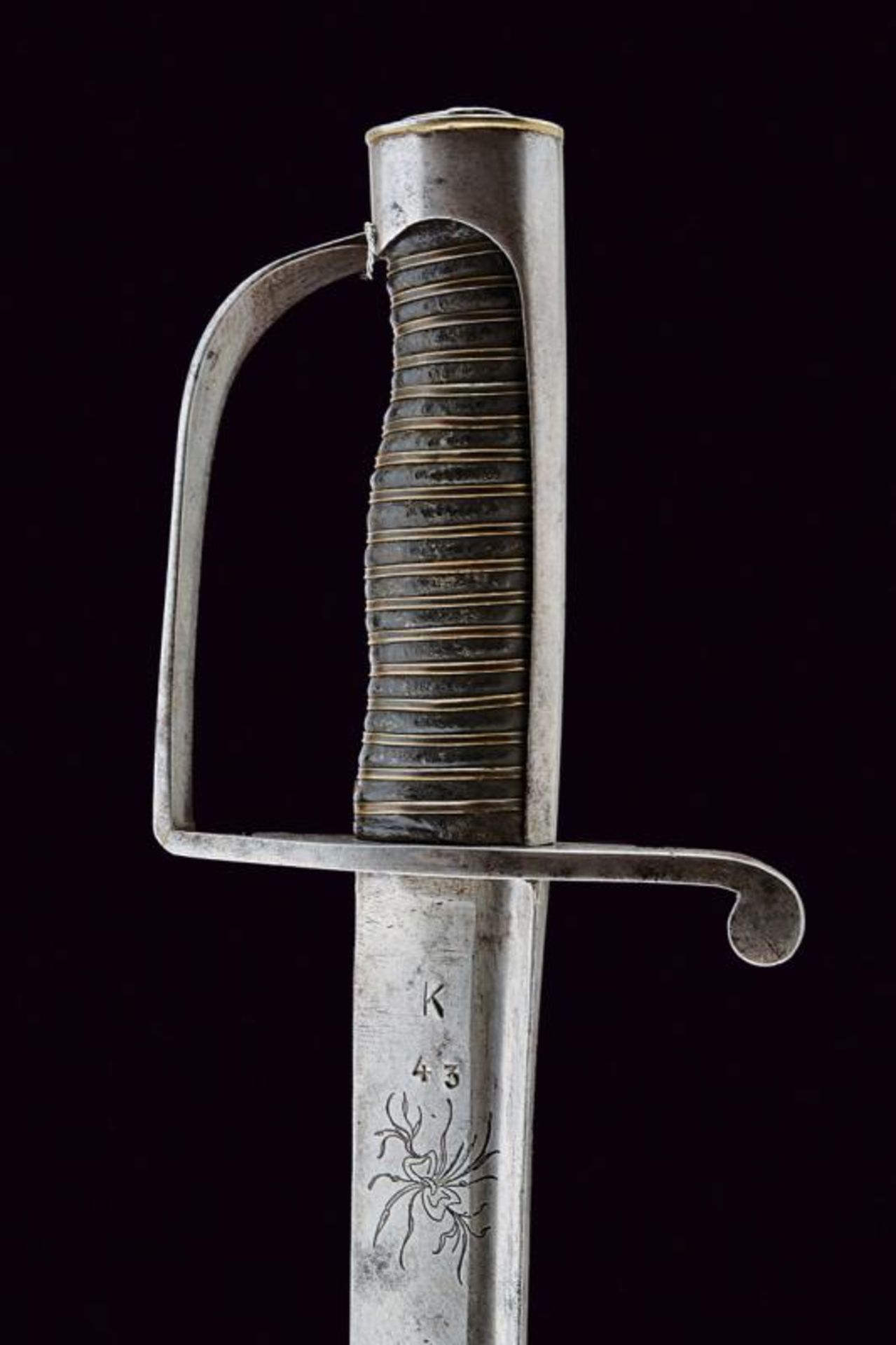 A sabre with engraved blade - Bild 5 aus 6