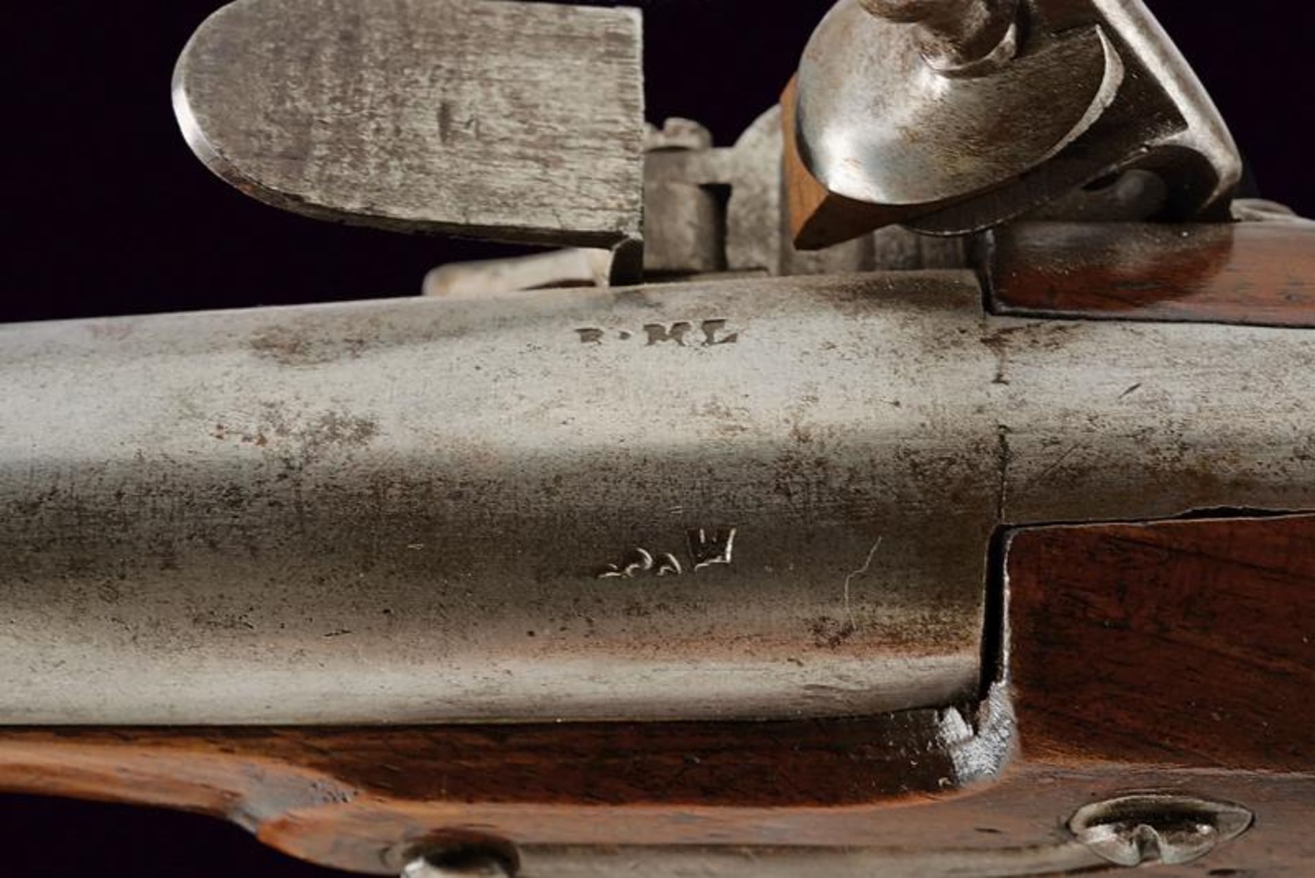 A cavalry flintlock pistol - Image 4 of 4