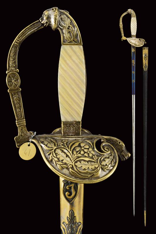 A dignitary's small sword