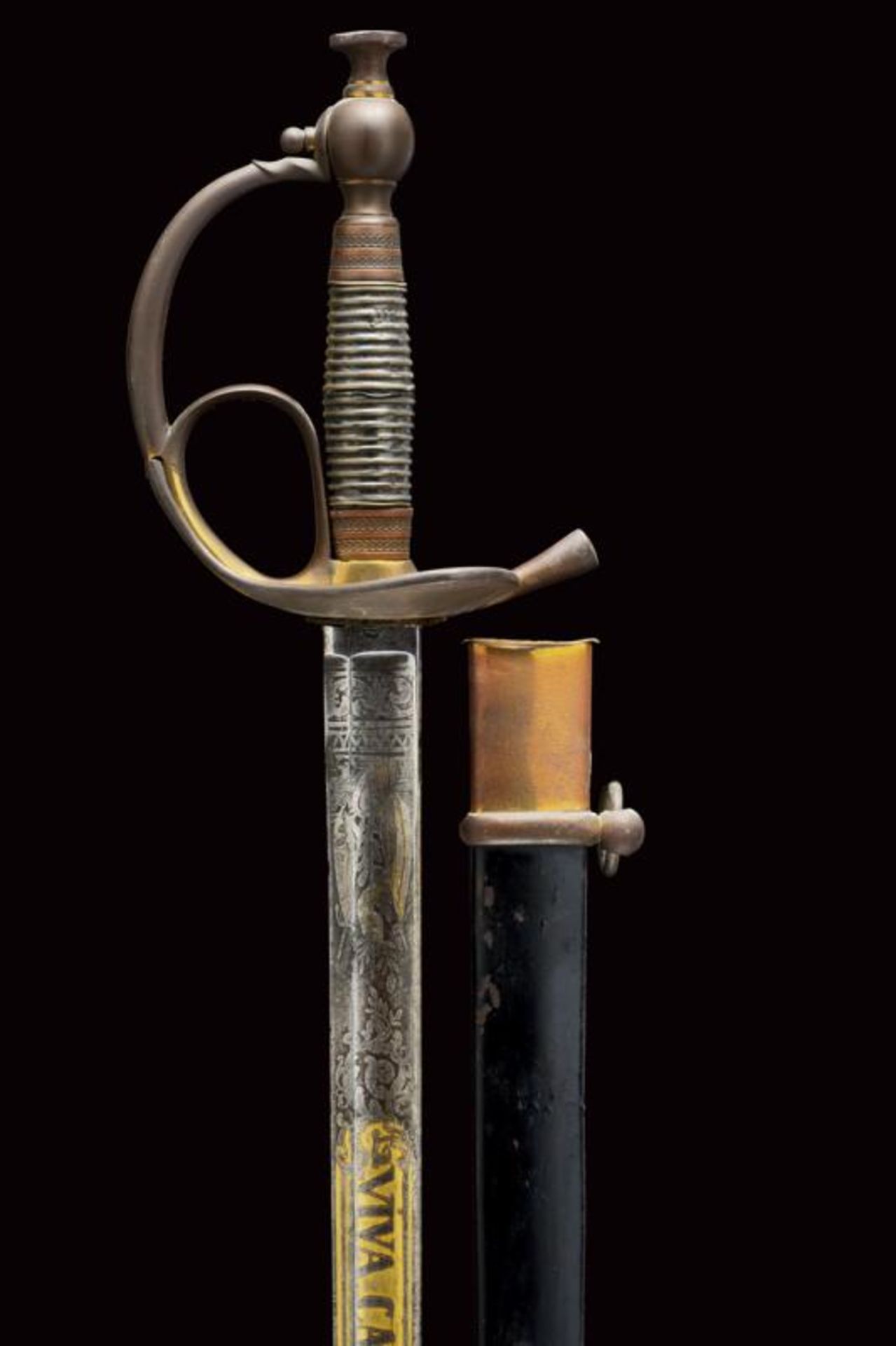 An 1833 model 'Albertina' sword with beautiful blade - Bild 2 aus 8