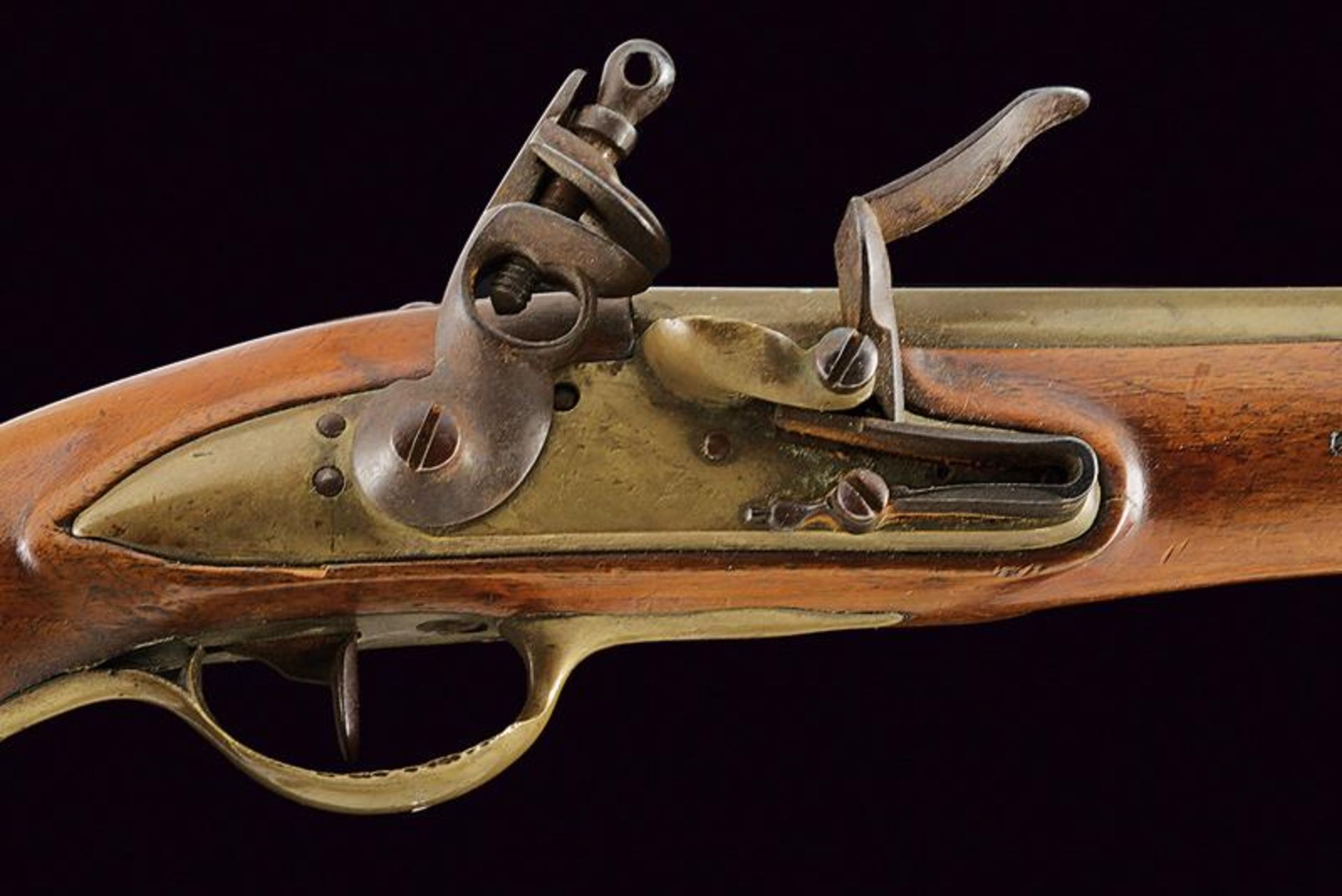 A rare navy flintlock pistol - Image 2 of 7