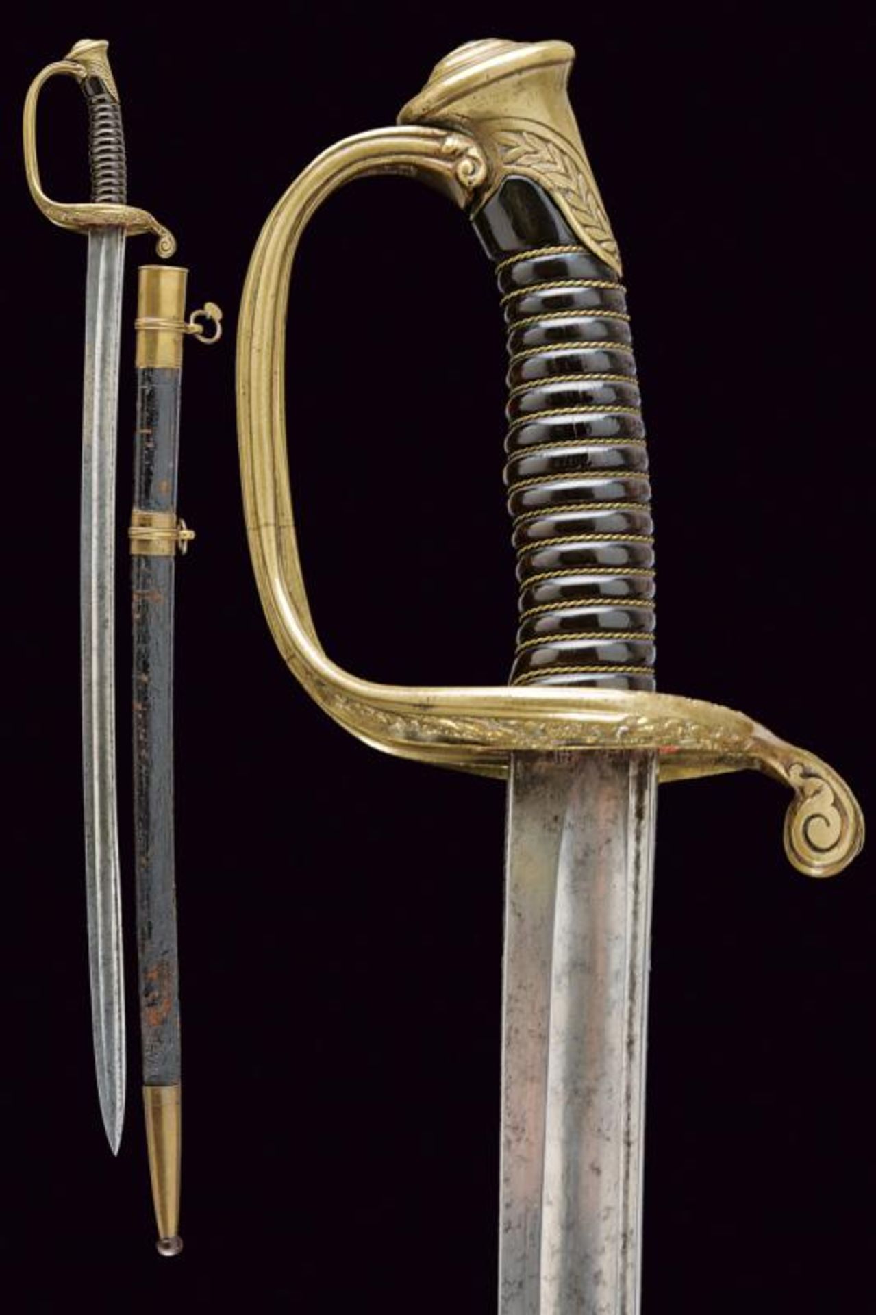 An 1845 model officer's sabre