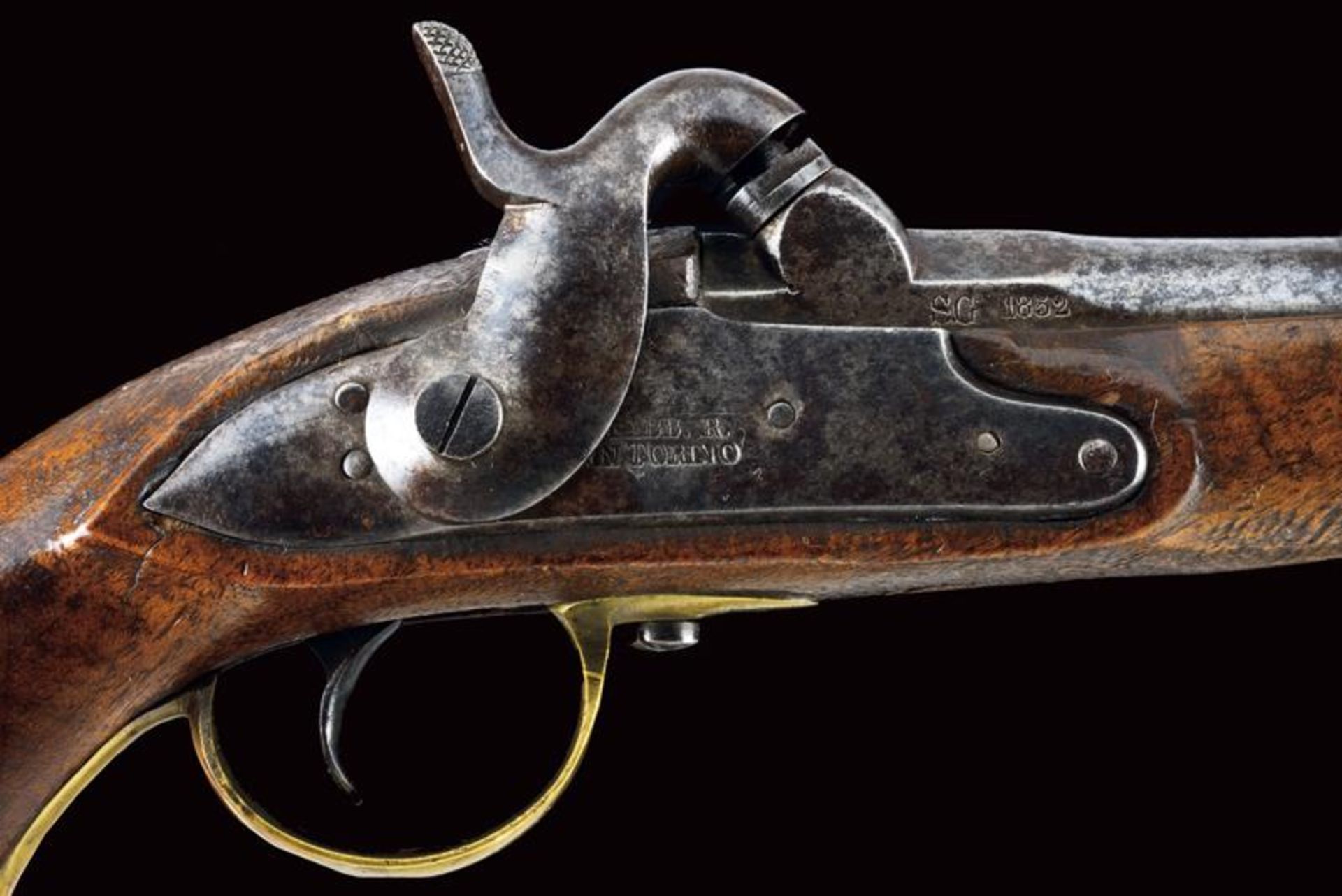 An 1847 model pistol for footed royal 'Carabinieri' - Bild 5 aus 11