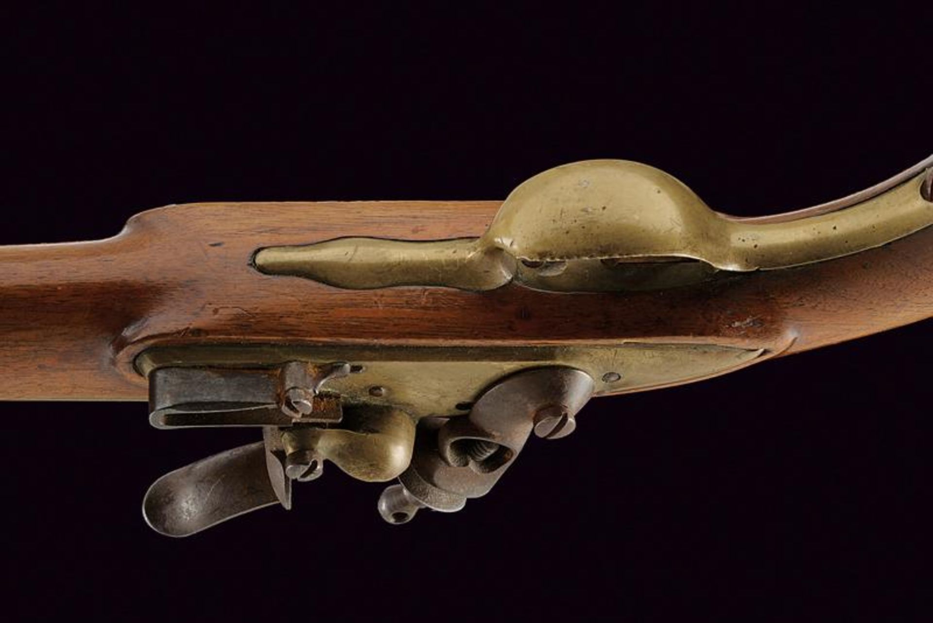 A rare navy flintlock pistol - Image 4 of 7