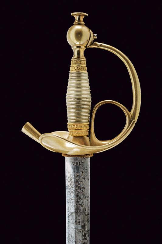 An 1833 officer's 'Albertina' sword with Italian Unification mottos - Image 3 of 7