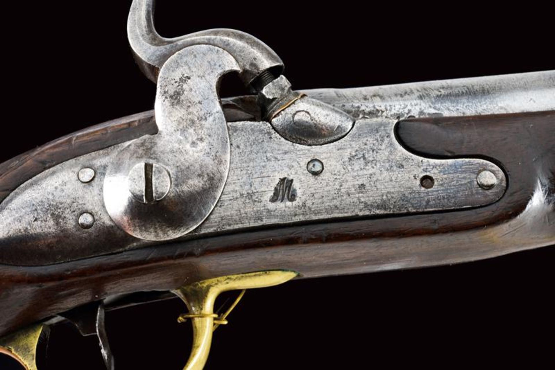 An 1839 model gendarmerie percussion pistol - Image 2 of 9