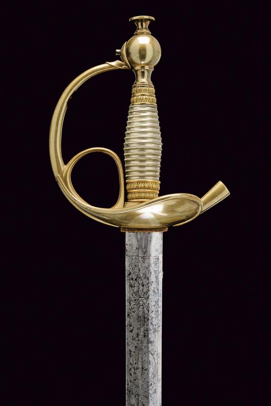 An 1833 officer's 'Albertina' sword with Italian Unification mottos - Image 2 of 7