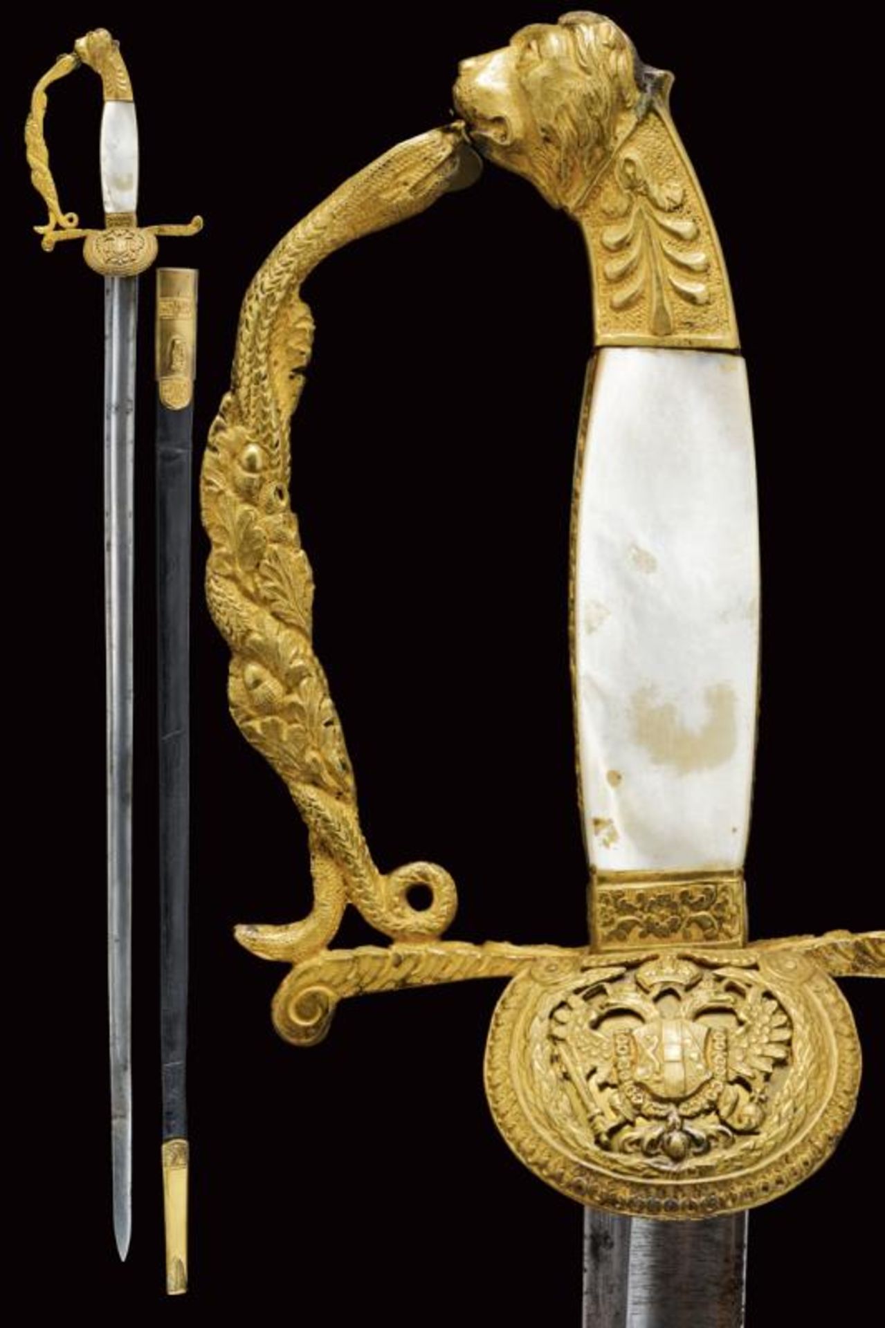 An 1878 civil officer small sword