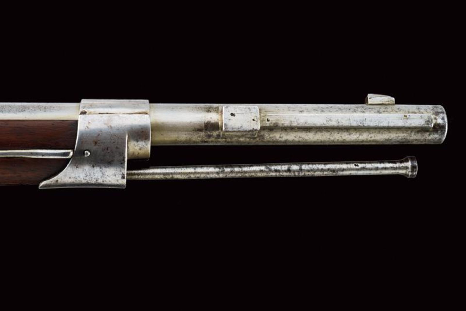 An infantry Remington Rolling Block rifle with bayonet, Nagant production - Bild 6 aus 18