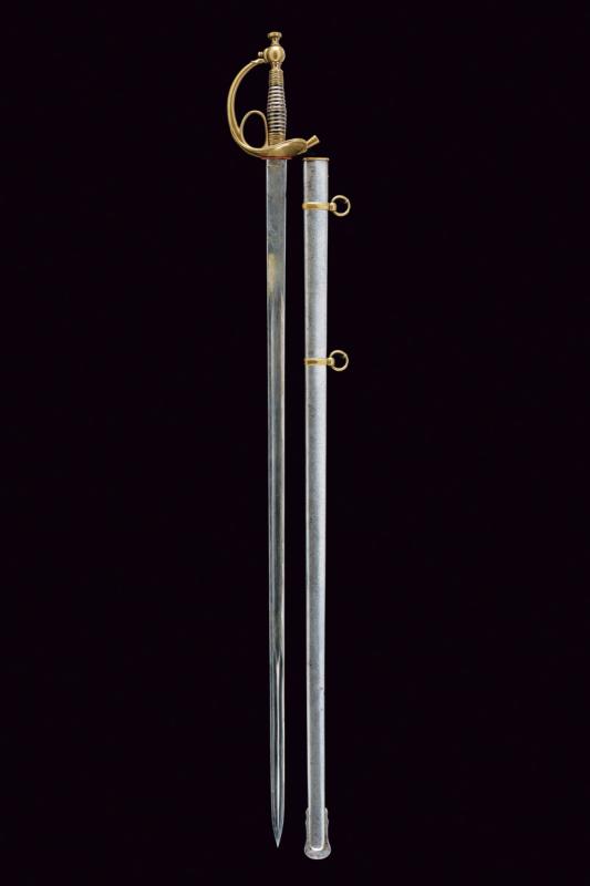 An 1833 model officer's 'Albertina' sword with Pope Pius IX inscription - Image 6 of 6