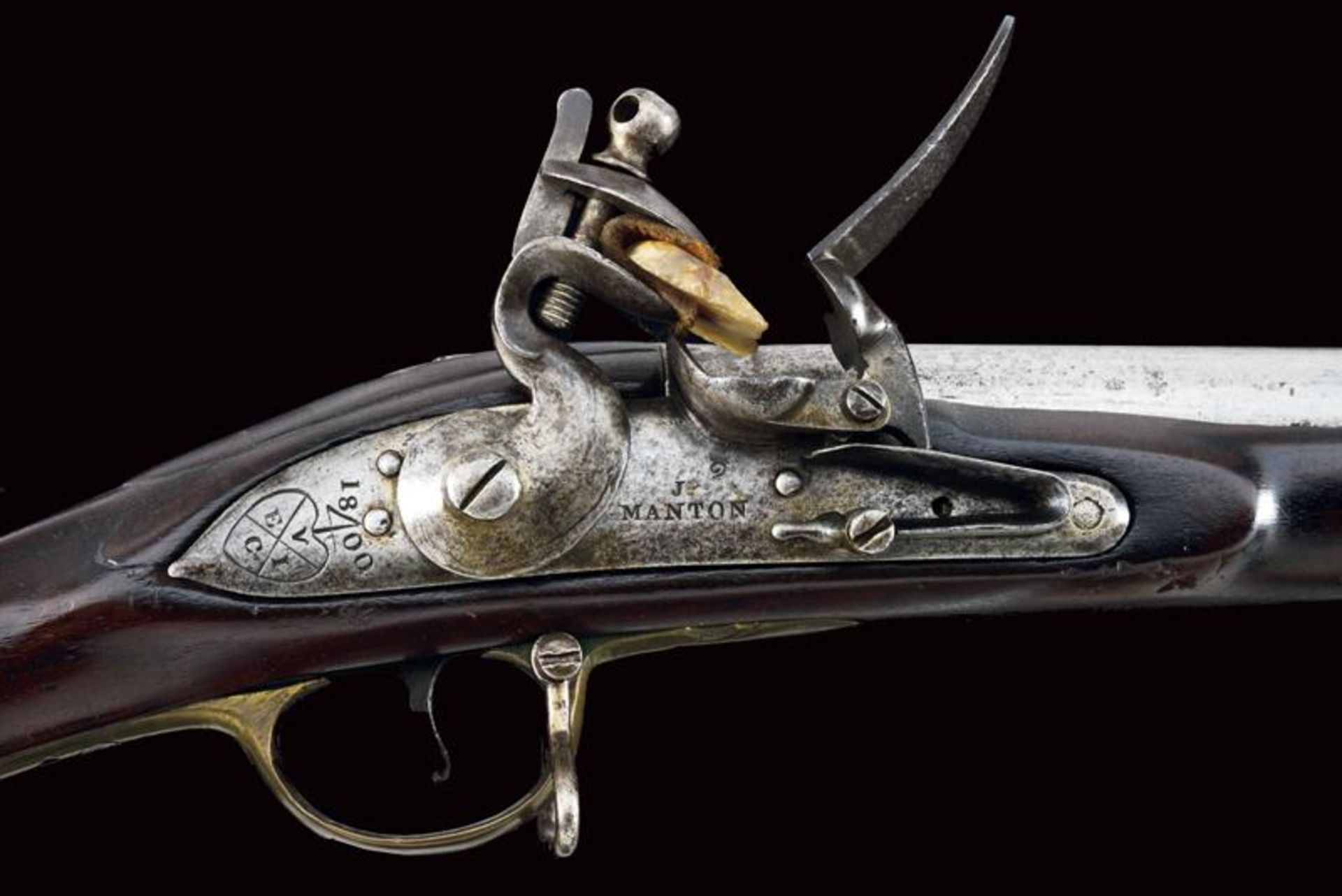 A rare flintlock gun by J. Manton - Bild 2 aus 10