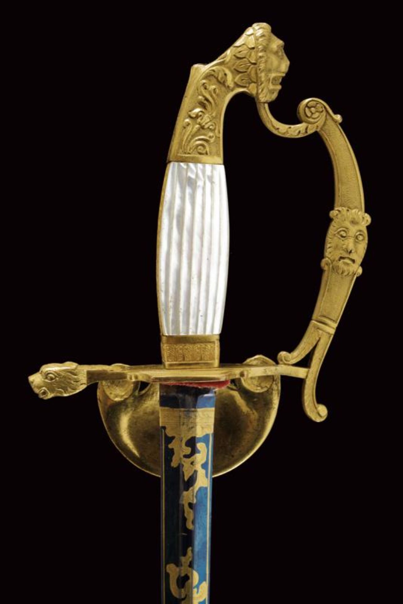 A rare small sword for the high uniform of the Order of Saints Maurice and Lazarus - Bild 2 aus 8