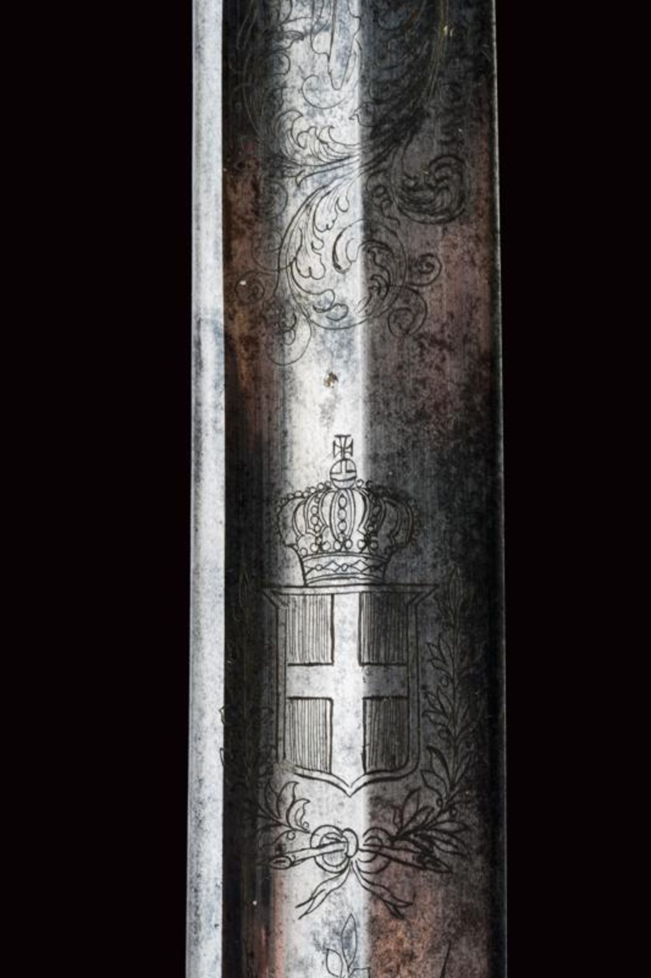 A huge blade of the 1855 model type officer's sabre - Bild 2 aus 7