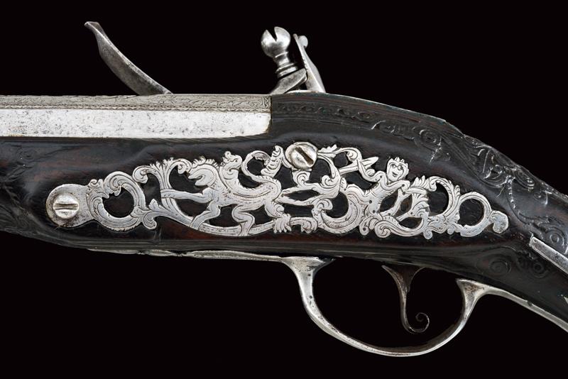 A luxury pair of flintlock pistols for the colonial market - Image 3 of 10