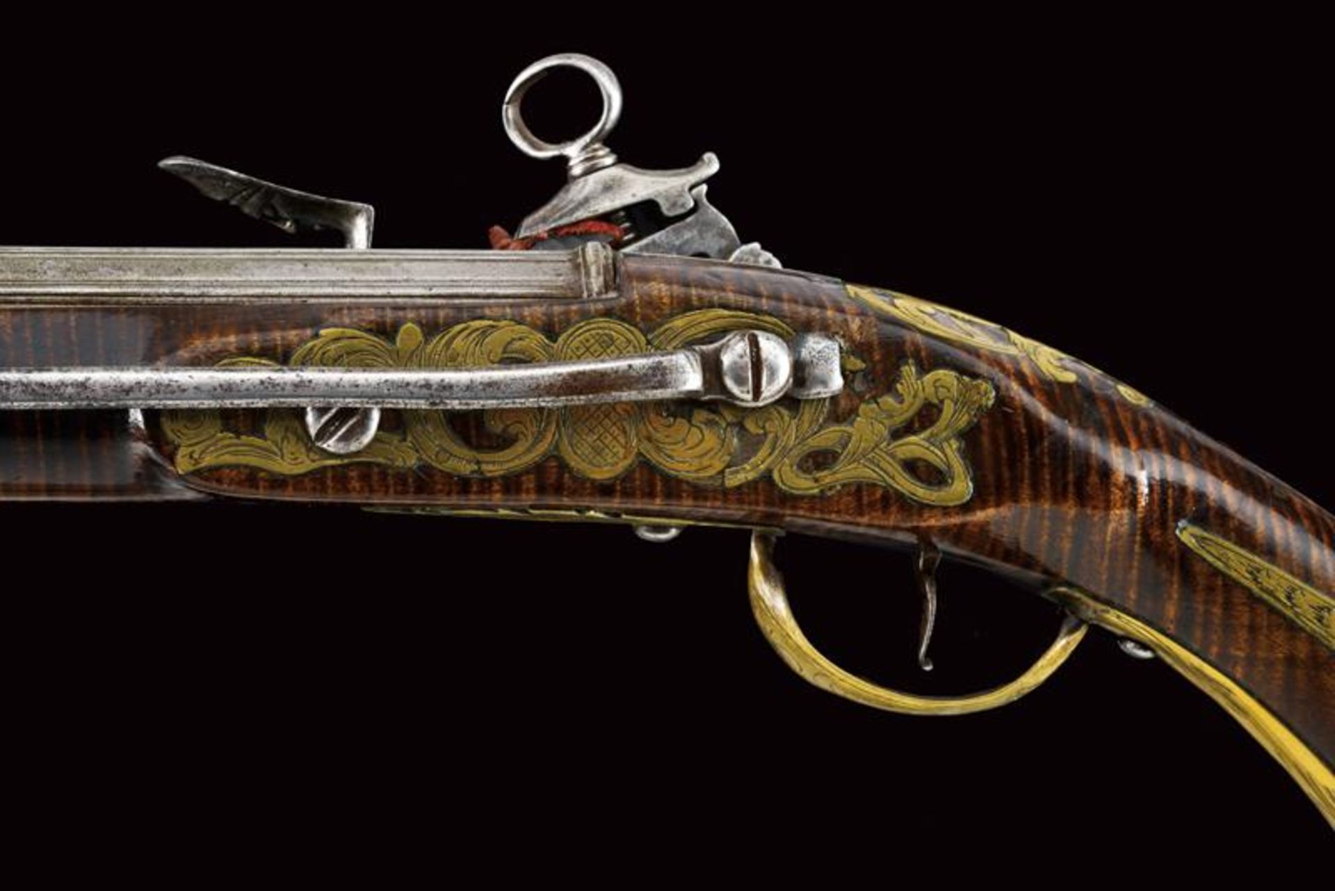 An elegant Roman-style flintlock pistol - Bild 11 aus 14