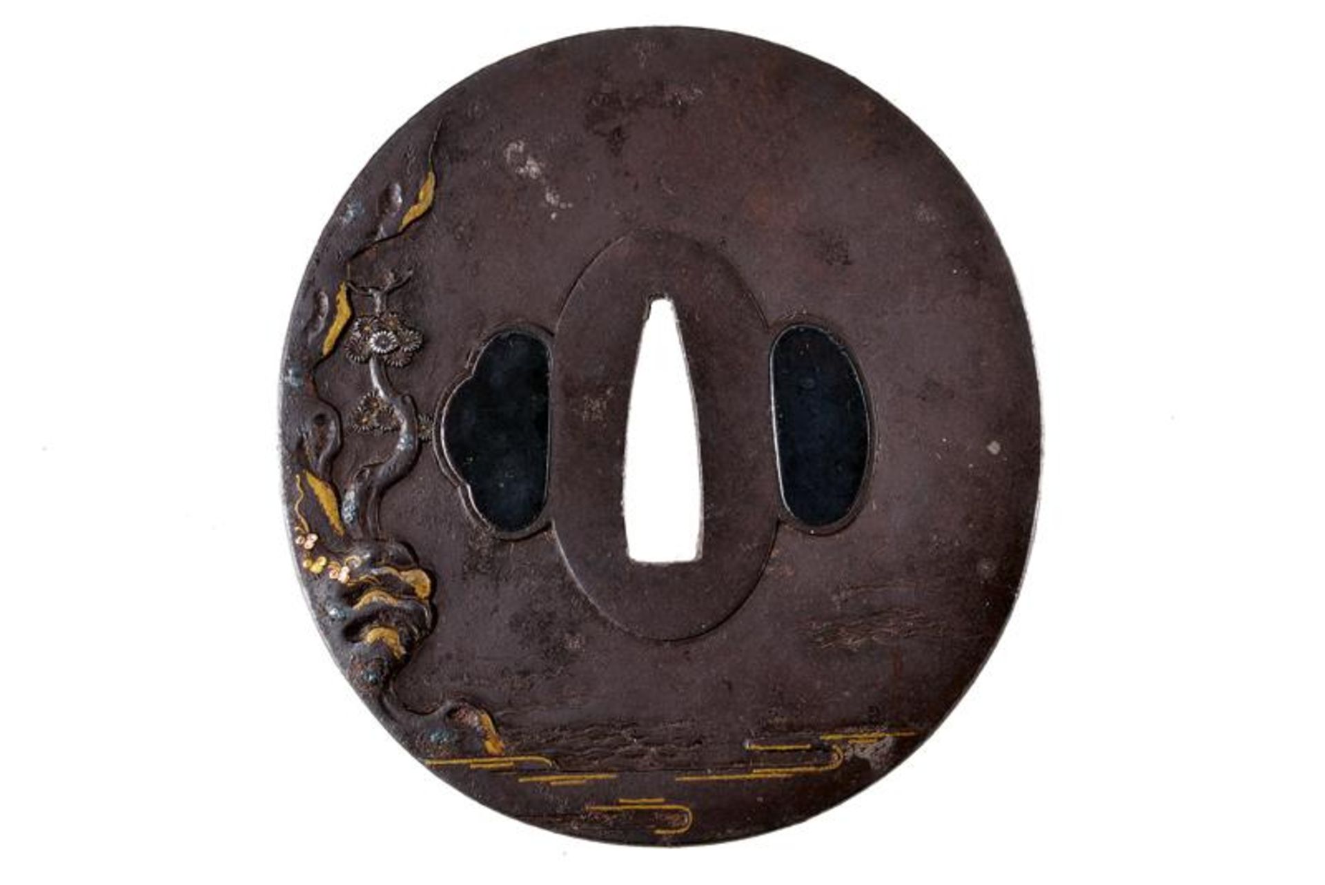 A beautiful tsuba of the Soten school - Bild 2 aus 4