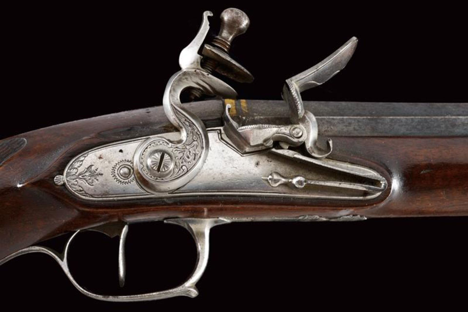 A fine officer's flintlock pistol - Bild 2 aus 9