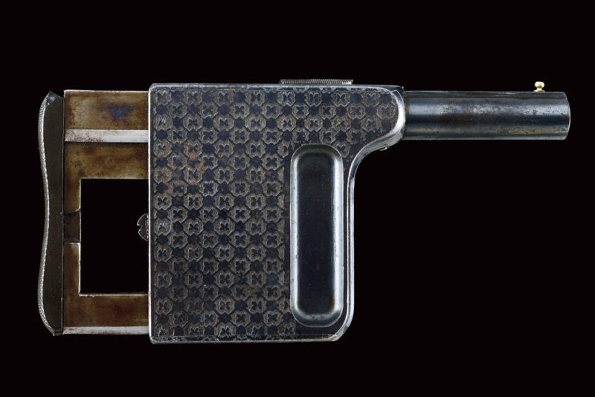 A rare Gaulois center fire palm pistol