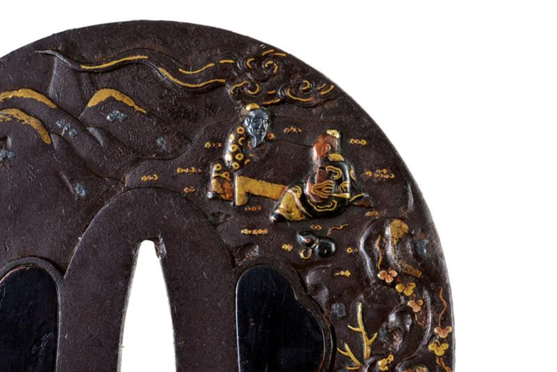 A beautiful tsuba of the Soten school - Bild 4 aus 4