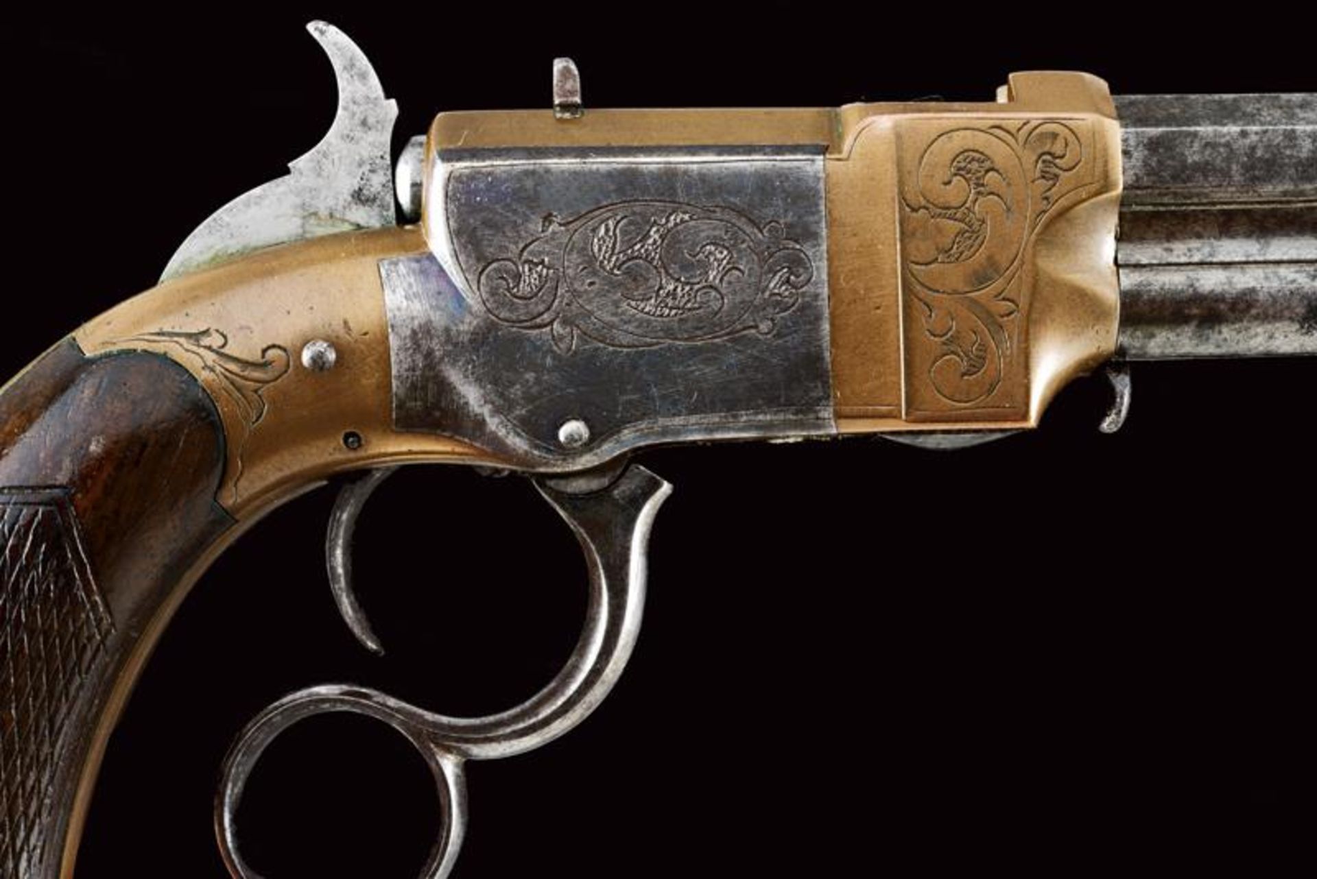 A Venditti-Lancusi breech-loading pistol - Image 6 of 7