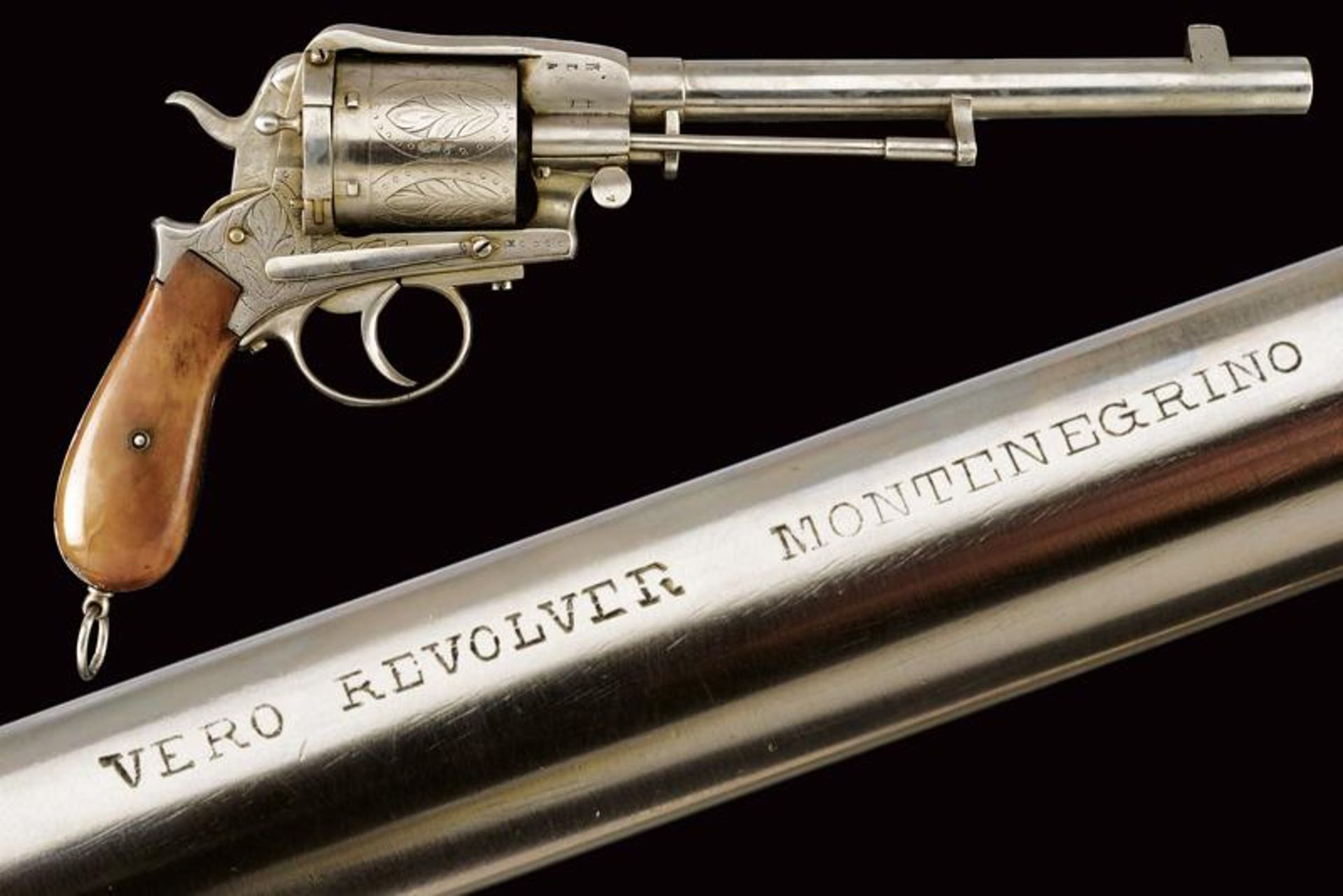 A Montenegrin center fire revolver