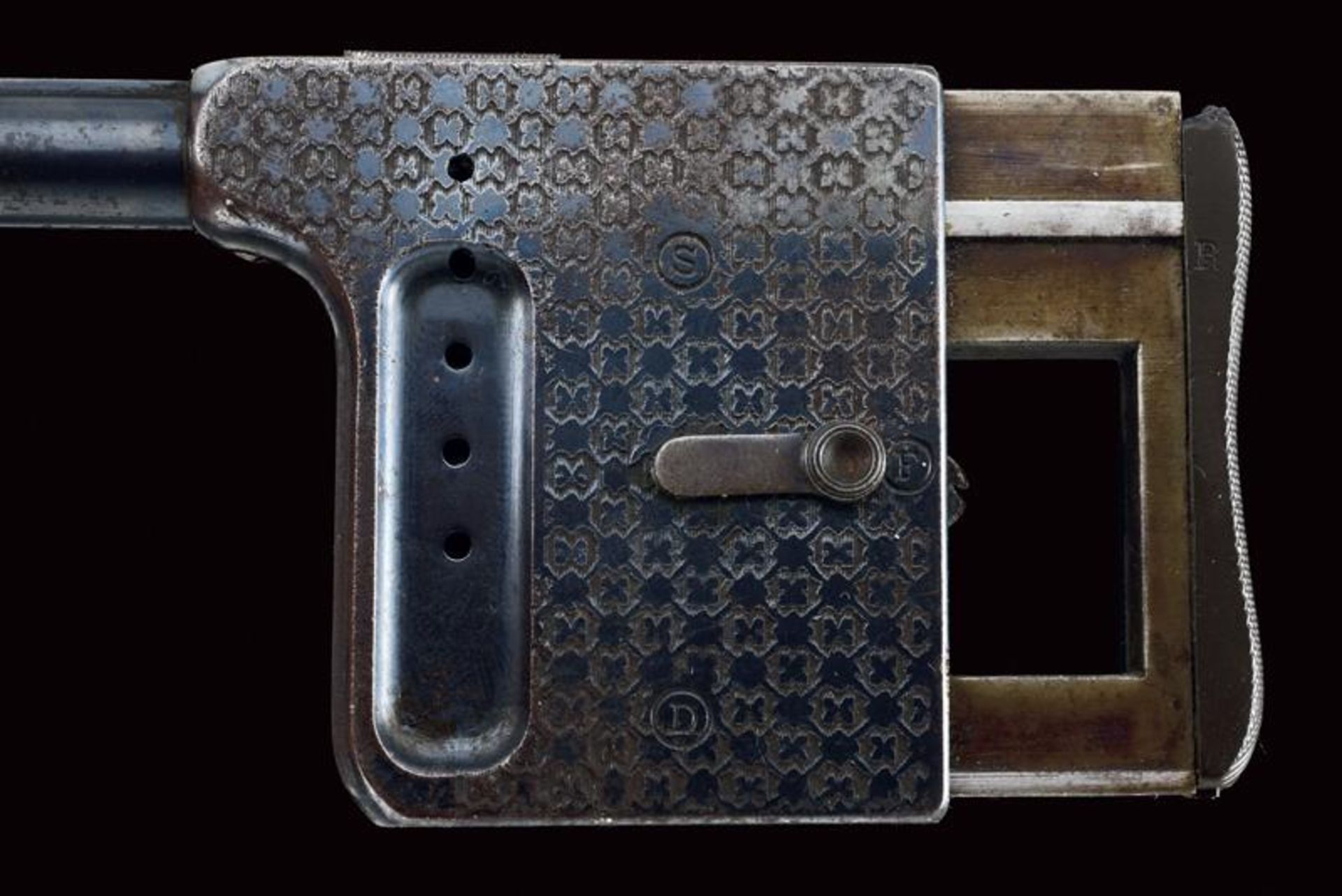 A rare Gaulois center fire palm pistol - Image 3 of 5