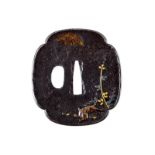 A tsuba of the Aizu school