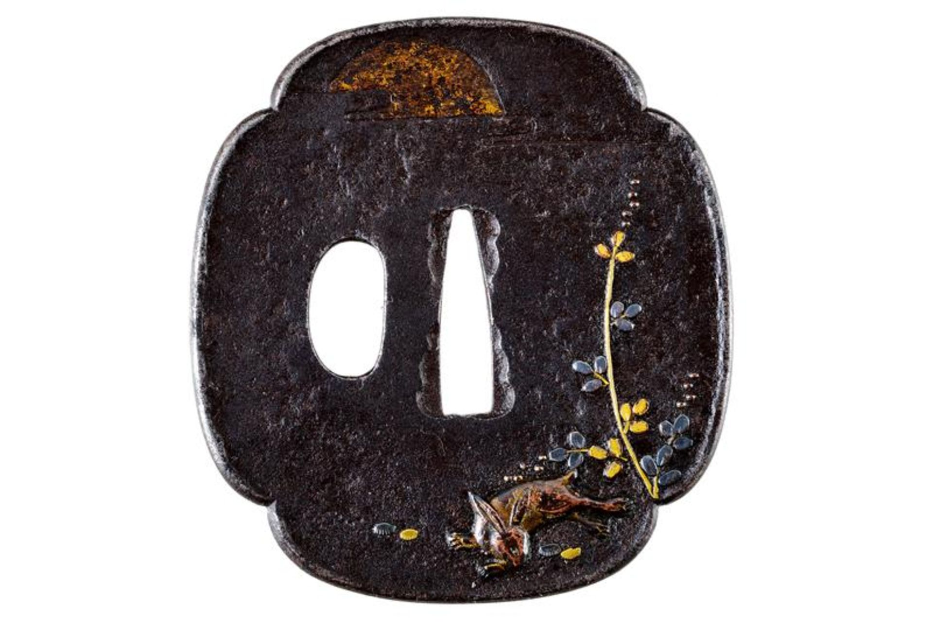 A tsuba of the Aizu school