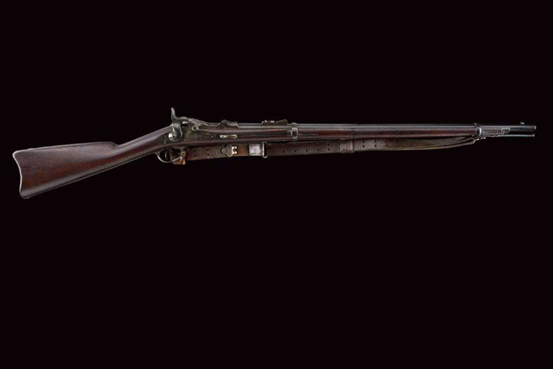 A rare 1873 model Springfield Trapdoor breechloading rifle - Bild 10 aus 10