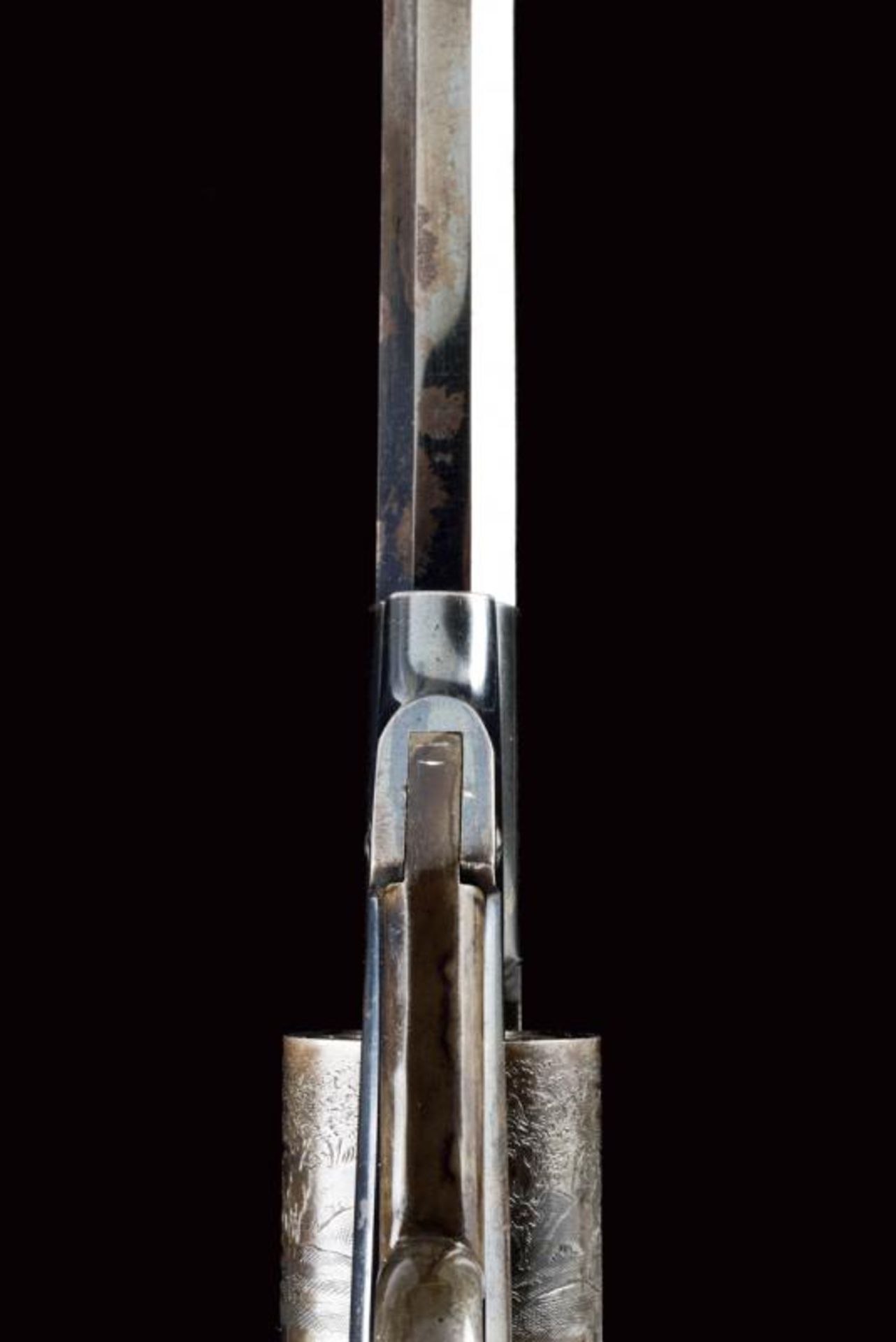 An interesting and rare cased Allen & Wheelock Sidehammer Navy Revolver with shoulder stock - Bild 14 aus 16