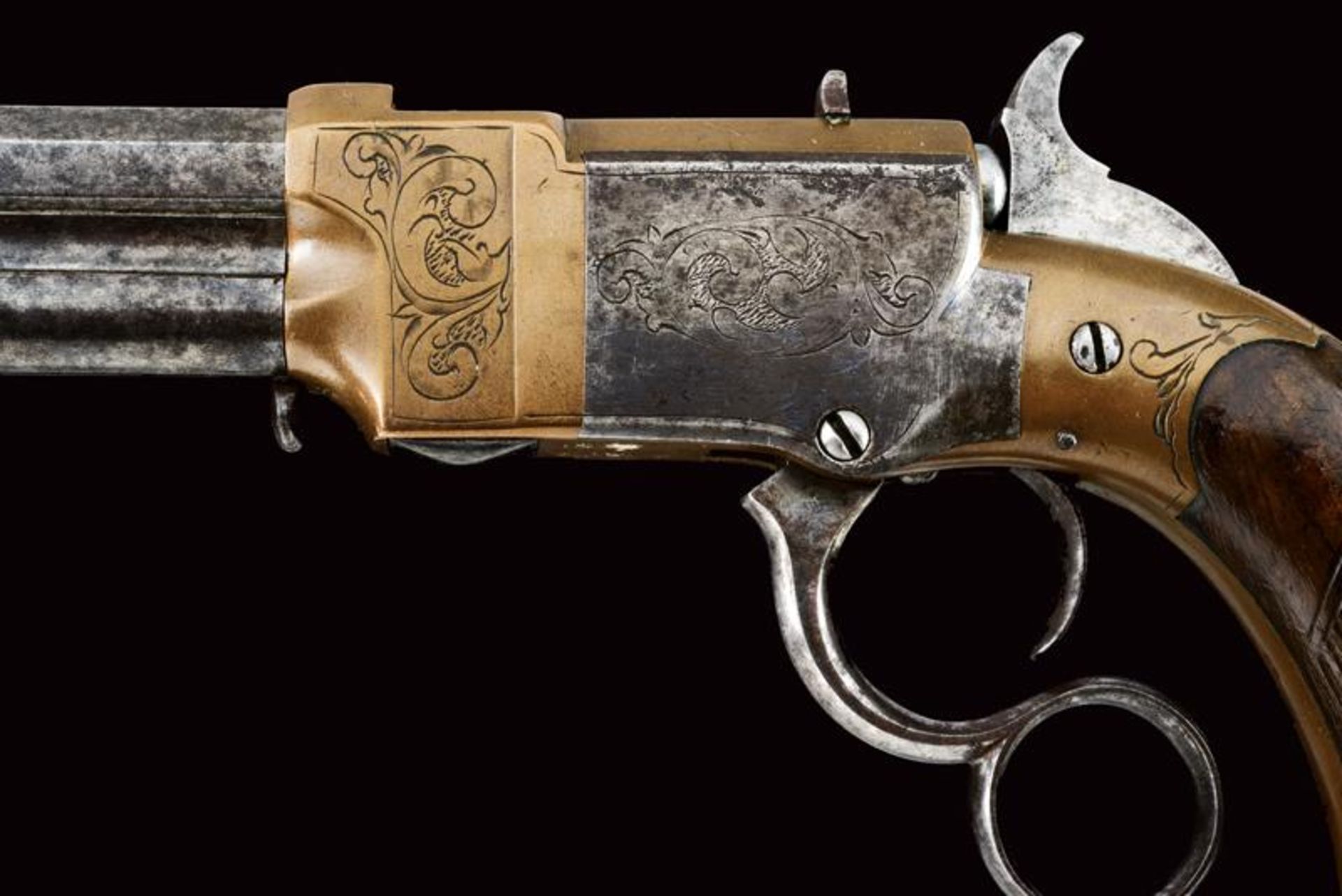 A Venditti-Lancusi breech-loading pistol - Image 3 of 7