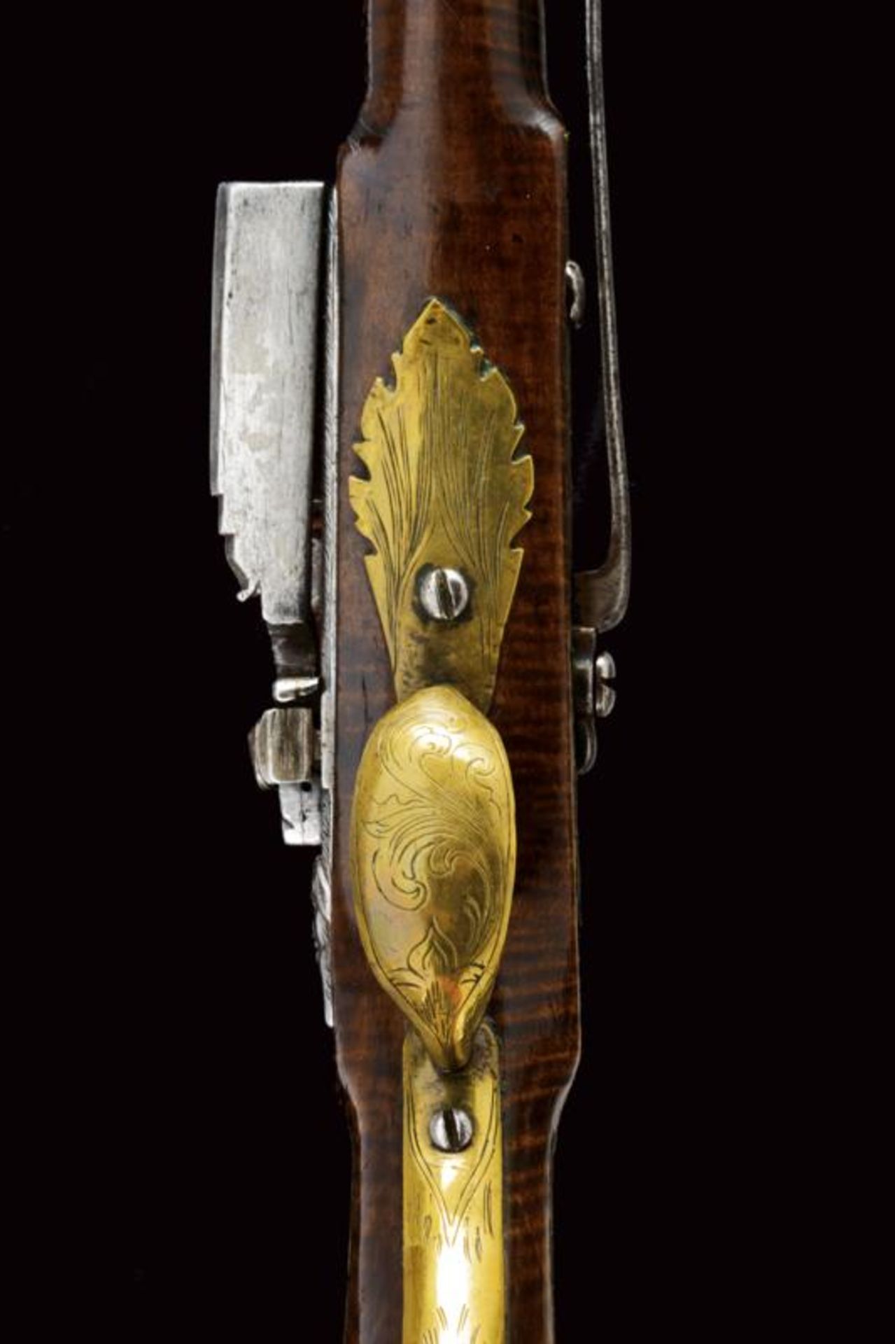 An elegant Roman-style flintlock pistol - Bild 6 aus 14