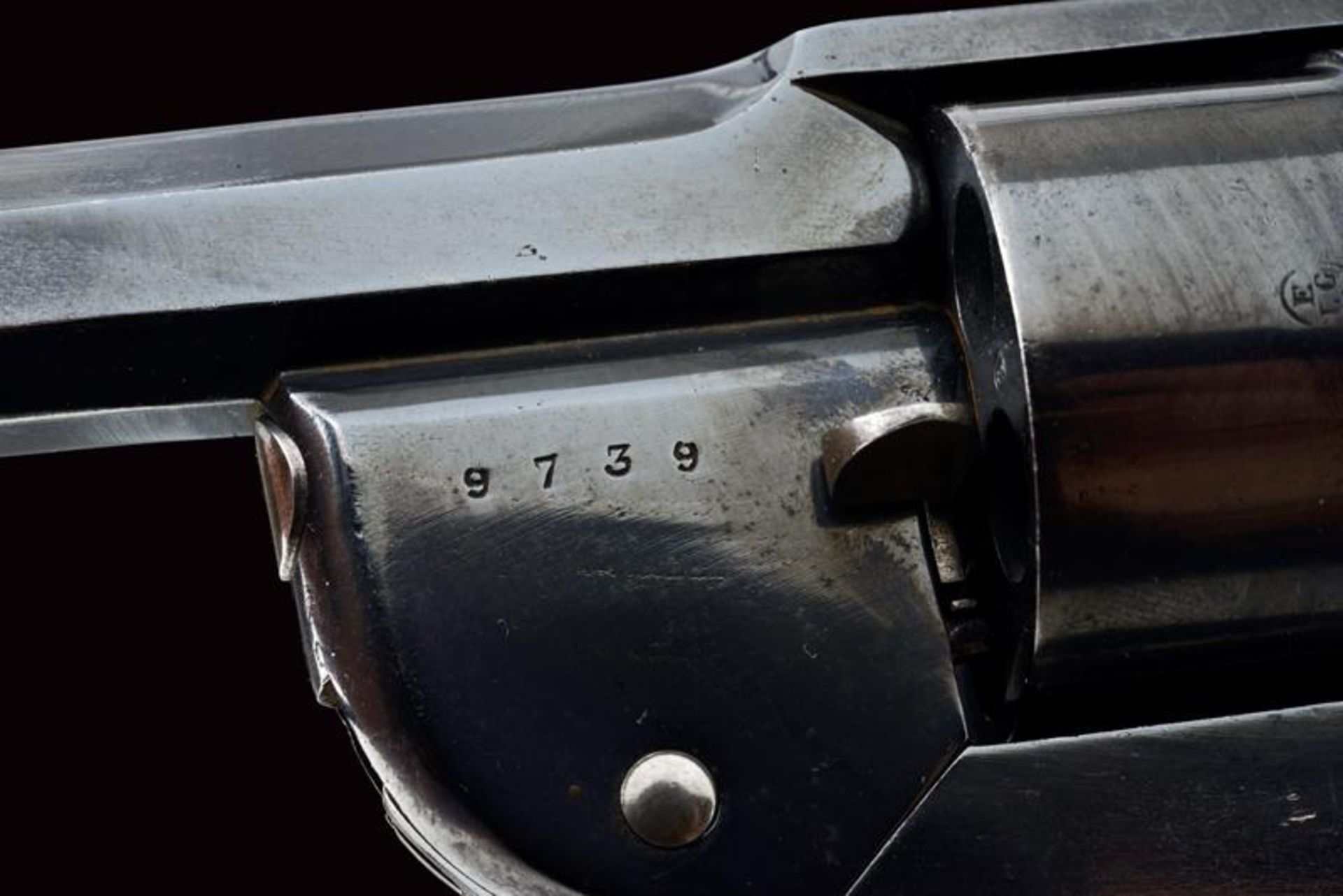 A rare Levaux centerfire revolver - Bild 3 aus 6