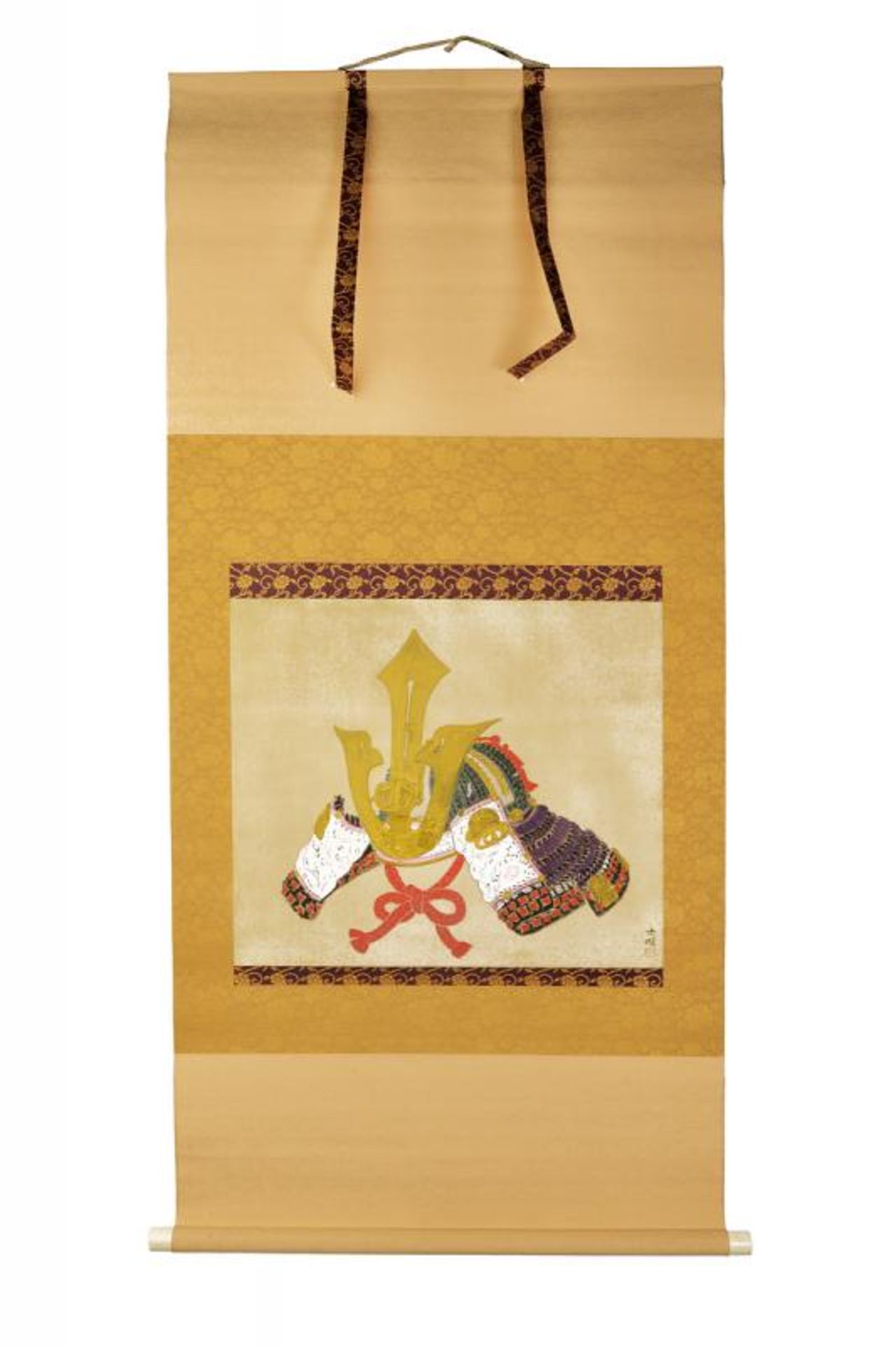 A Kakejiku Painting signed by Shoubu Daietsu (1902-1999)