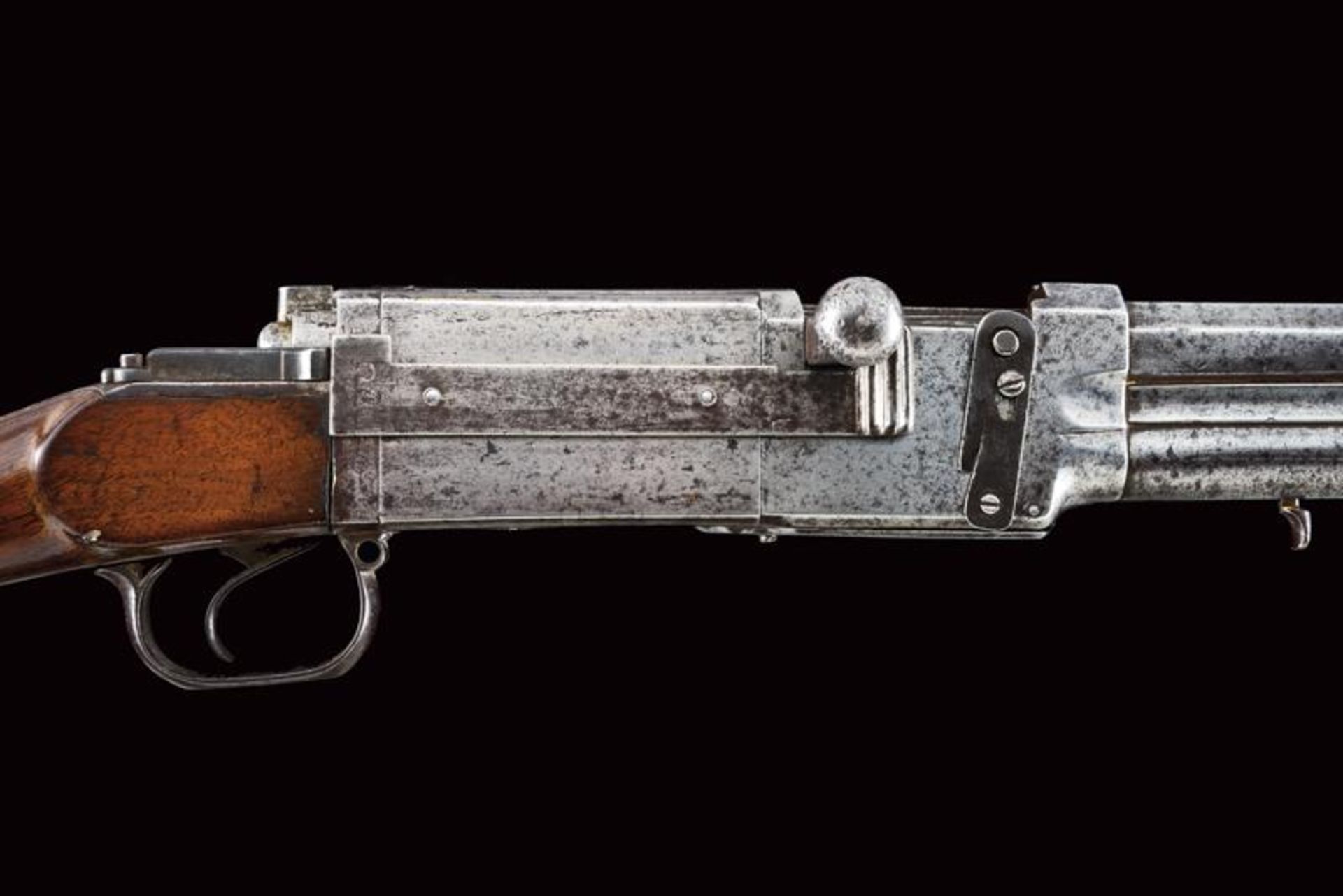 A very rare prototype of a de Martino-system repeating gun - Bild 2 aus 9