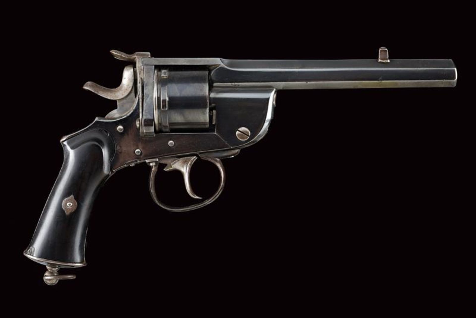 A rare Levaux centerfire revolver