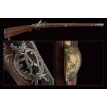 A beautiful flintlock hunting gun by Carmine Papa