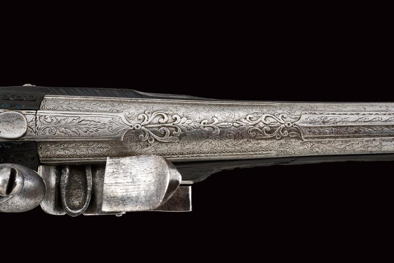 A luxury pair of flintlock pistols for the colonial market - Image 8 of 10