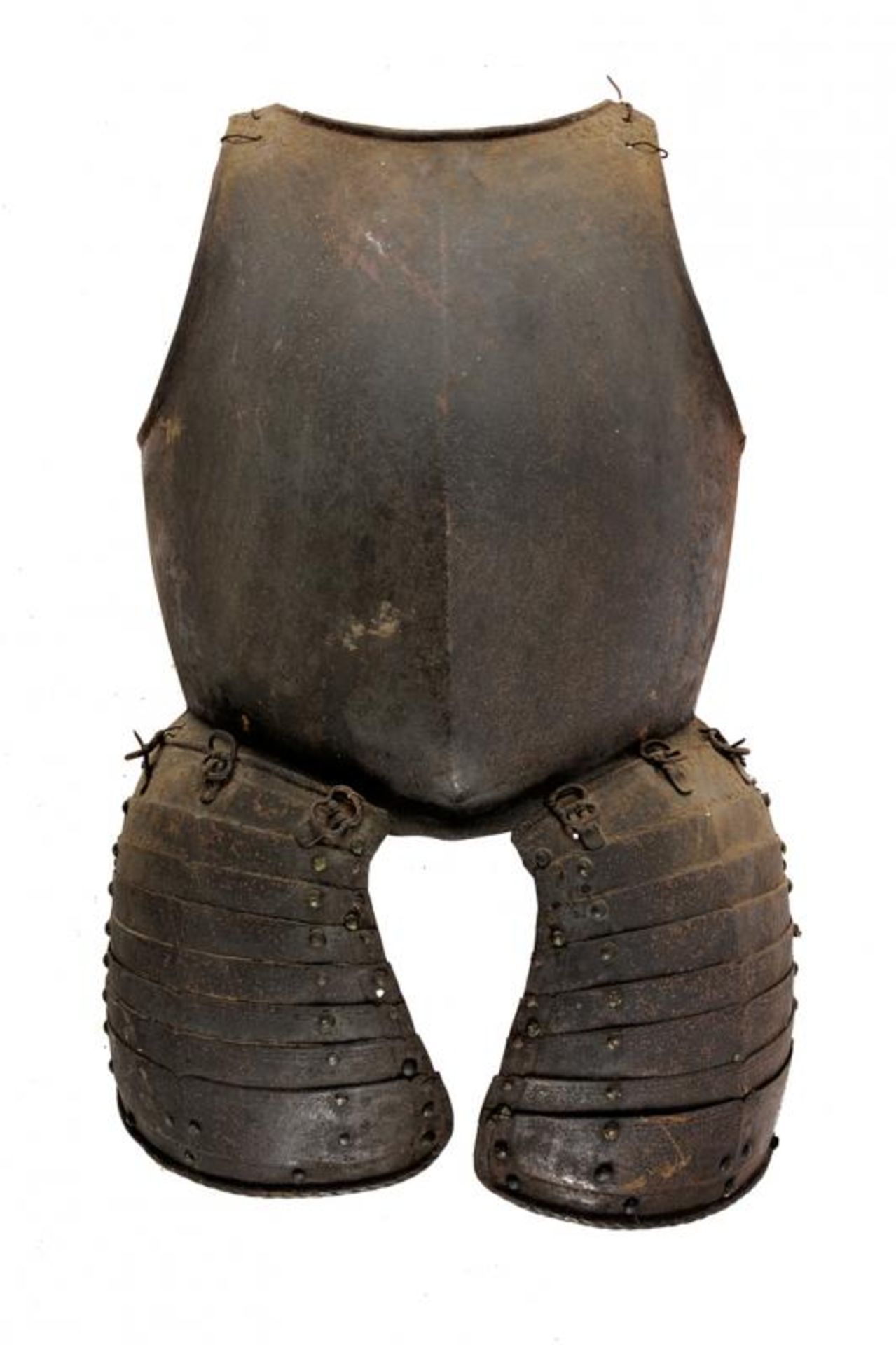 A breastplate with tassets